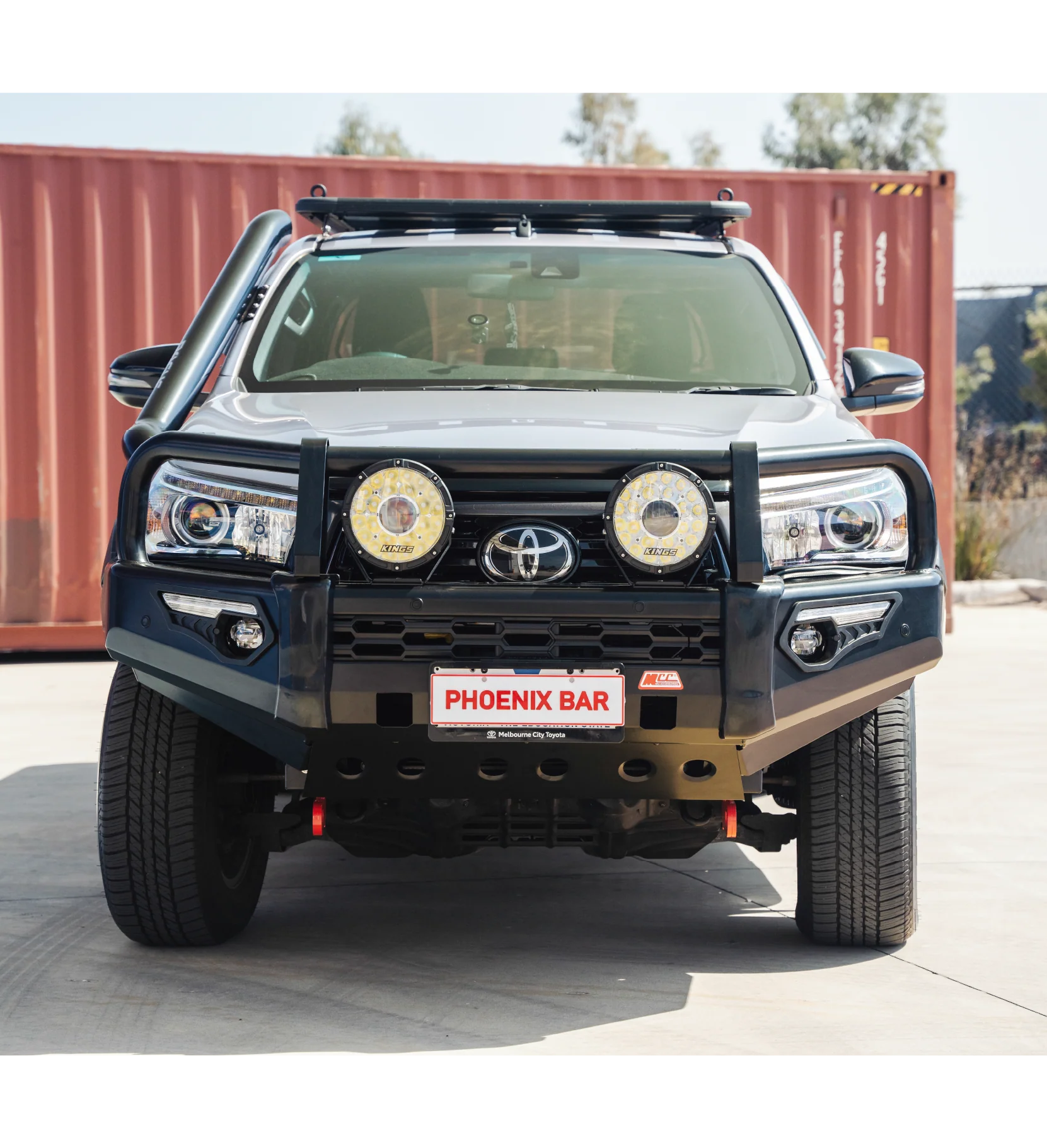 Toyota Hilux N80 16-Current/ Fortuner 16-Current Rated Recovery Points (Pair) Suitable with all MCC Bull Bars - Image 3