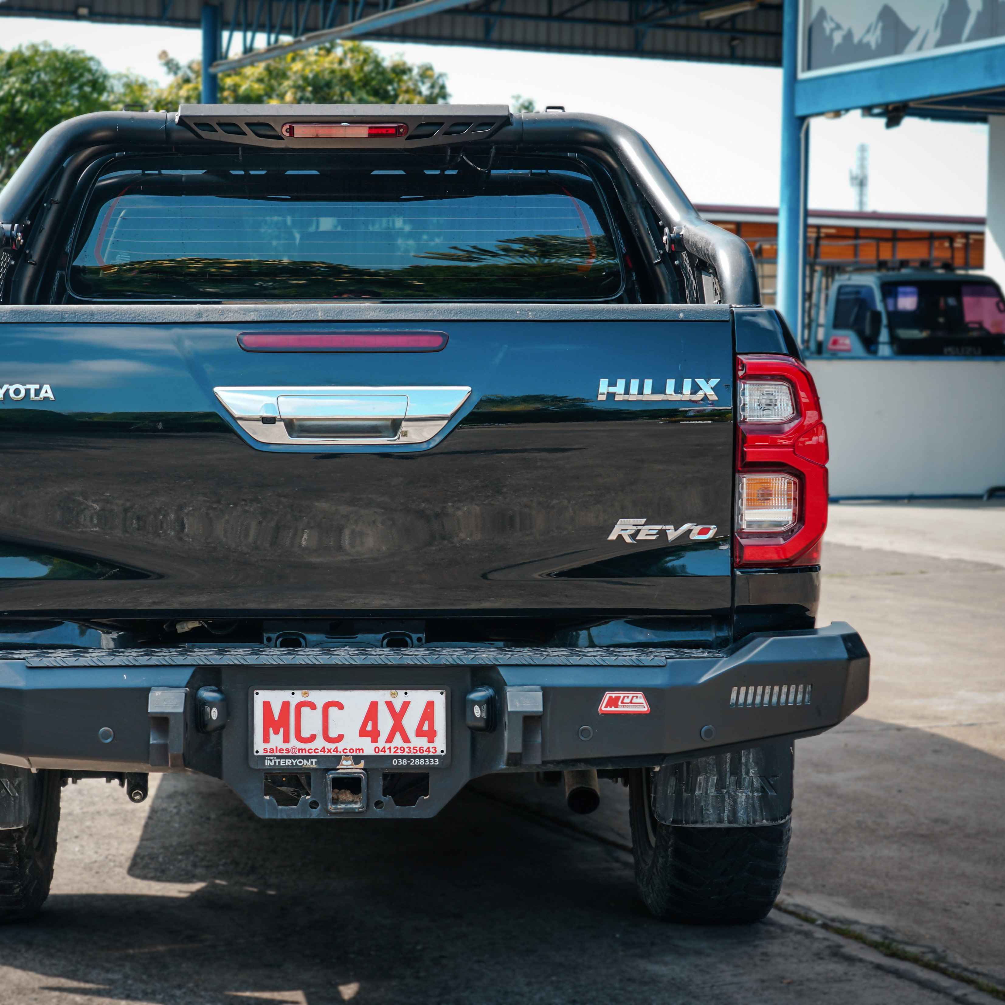 Hilux N80 2016-2026 022-01 Rocker Rear Bar Package (Non Radar Compatible) - SKU MCC-01017-201 - Image 3
