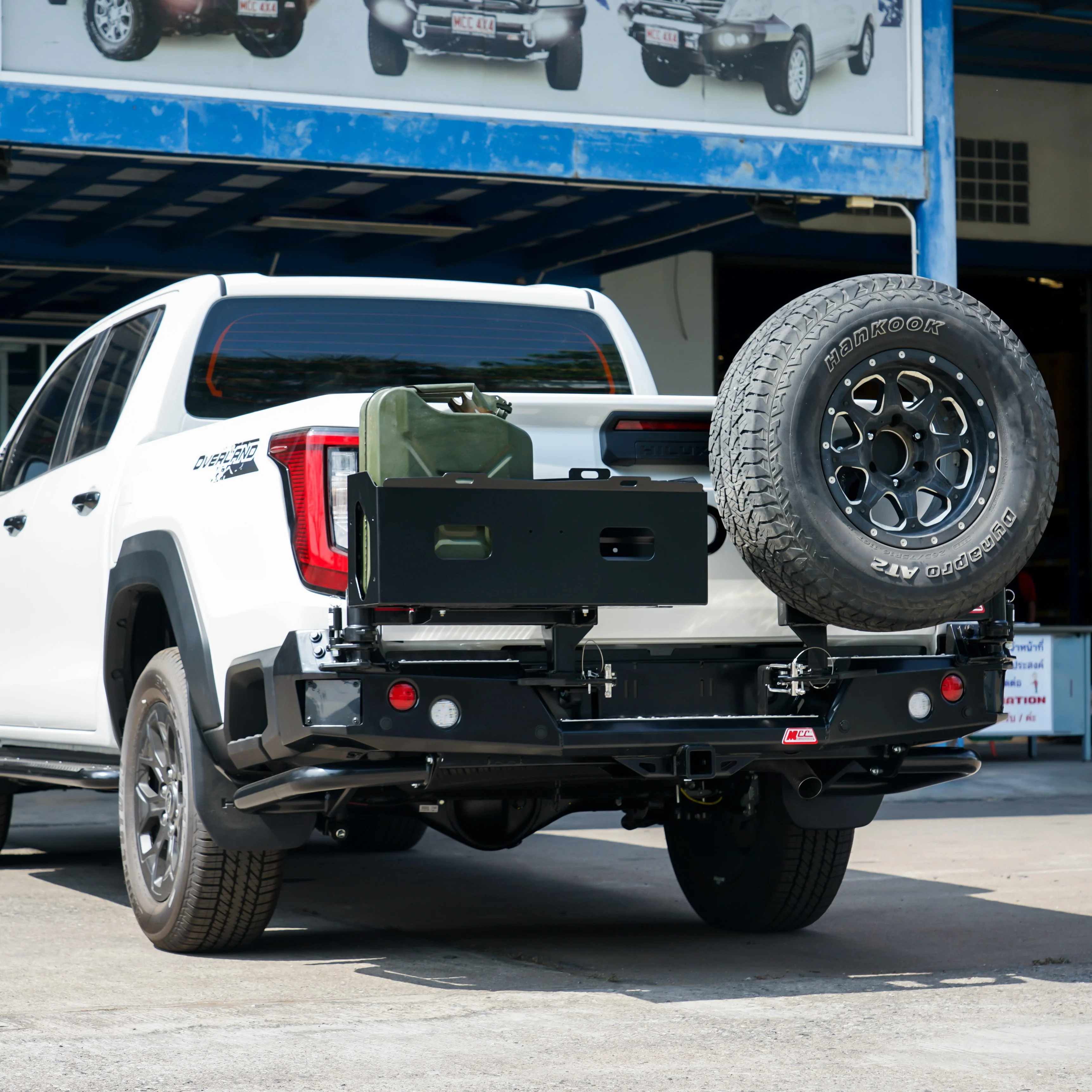 Hilux 2026-On (9th Gen) 022-02 Rear Wheel Carrier Double Jerry Can Holder Package - Image 4