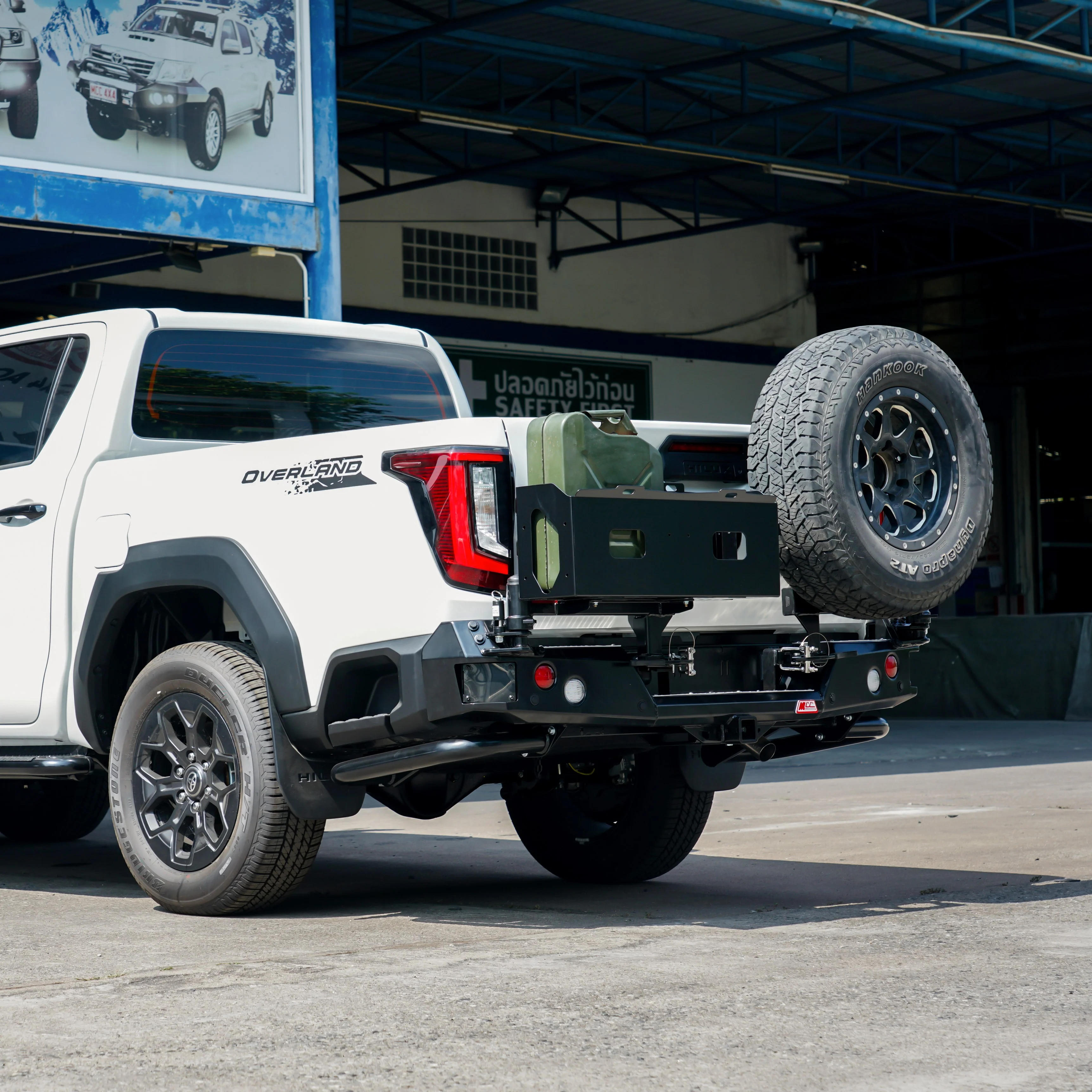 Hilux 2026-On (9th Gen) 022-02 Rear Wheel Carrier Double Jerry Can Holder Package - Image 5