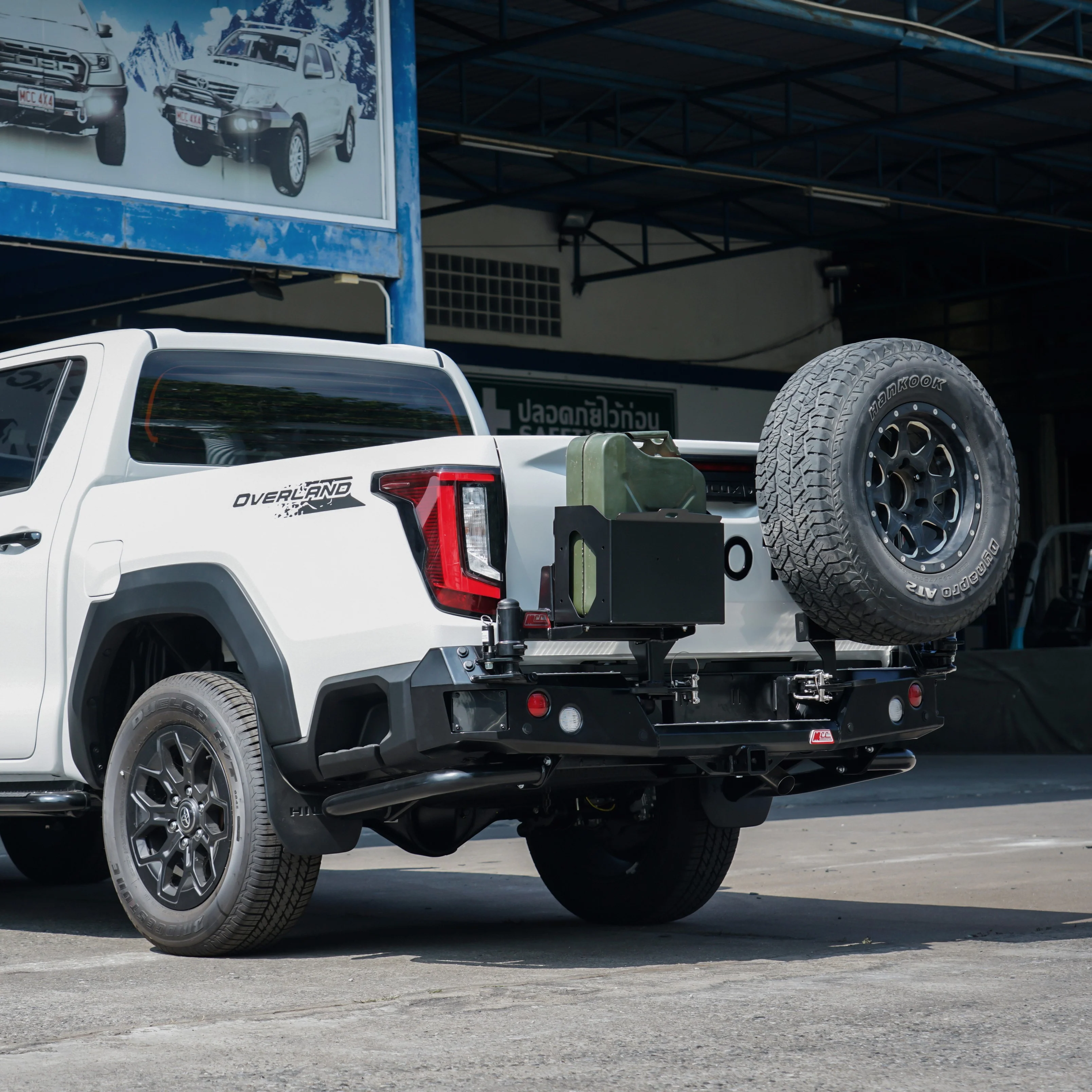 Hilux 2026-On (9th Gen) 022-02 Rear Wheel Carrier Single Jerry Can Holder Package - Image 4