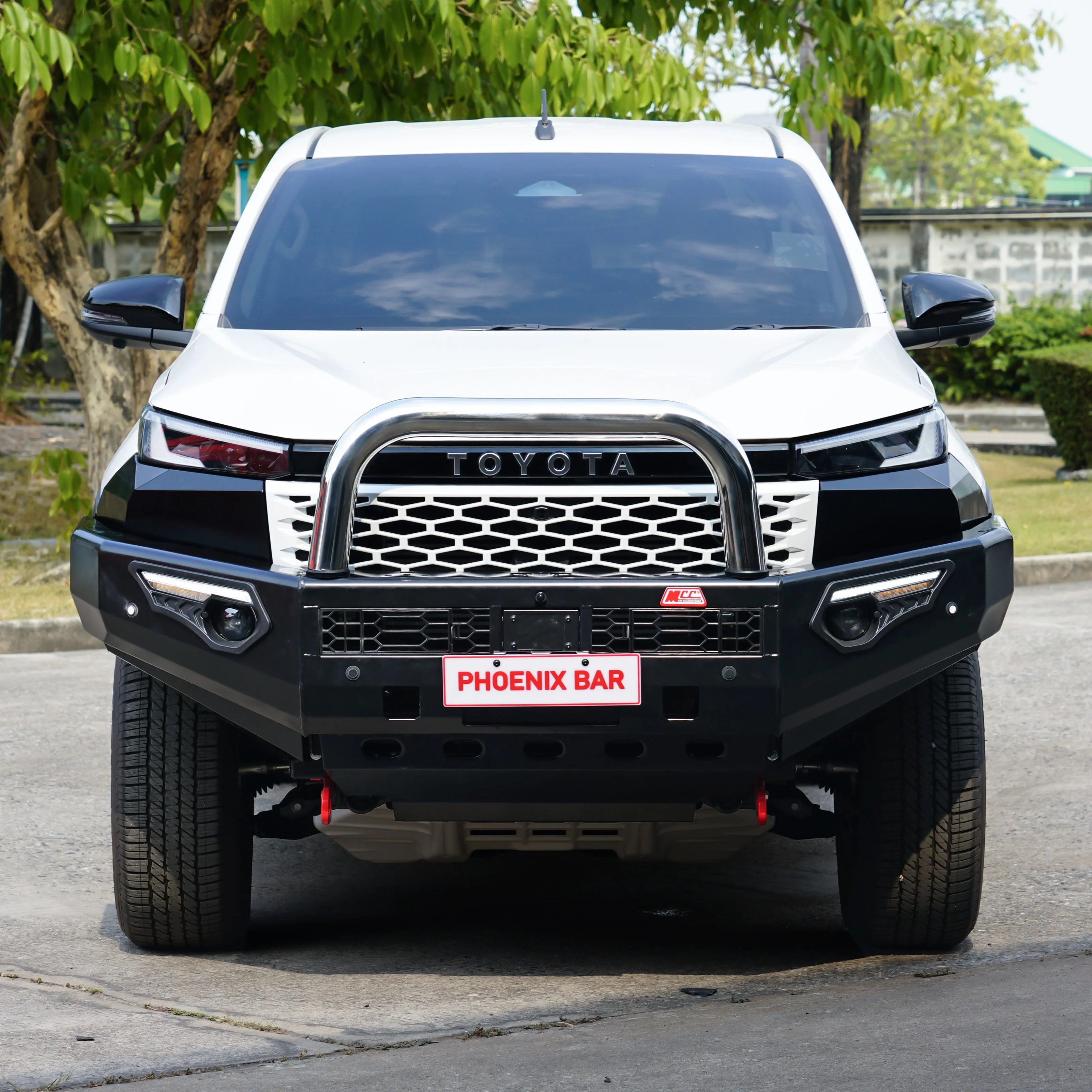 Hilux 2026-On (9th Gen) 808-01 Phoenix Bull Bar Single Stainless Loops Package - Image 2