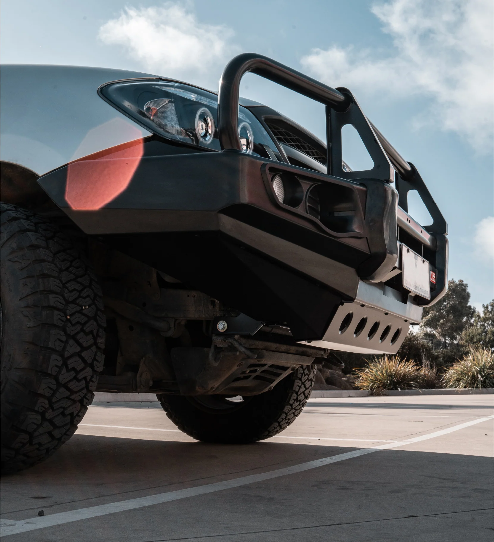 Hilux GGN25R 2005-2011 707-02 Falcon Bull Bar Black A-Frame Package (No Foglight) - SKU MCC-01002-702UP - Image 11