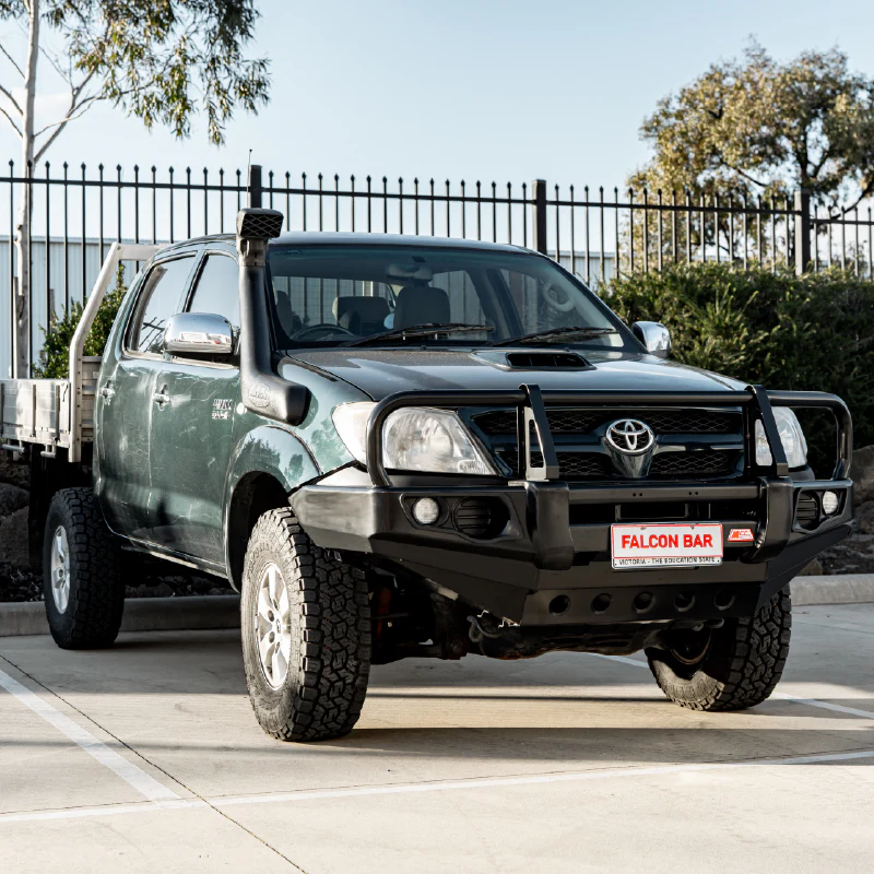 Hilux GGN25R 2005-2011 707-02 Falcon Bull Bar Black A-Frame Package (No Foglight) - SKU MCC-01002-702UP - Image 2