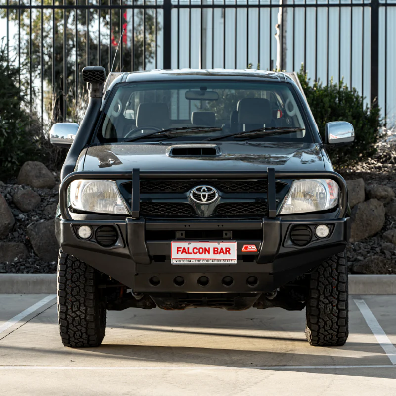Hilux GGN25R 2005-2011 707-02 Falcon Bull Bar Black A-Frame Package (No Foglight) - SKU MCC-01002-702UP - Image 3