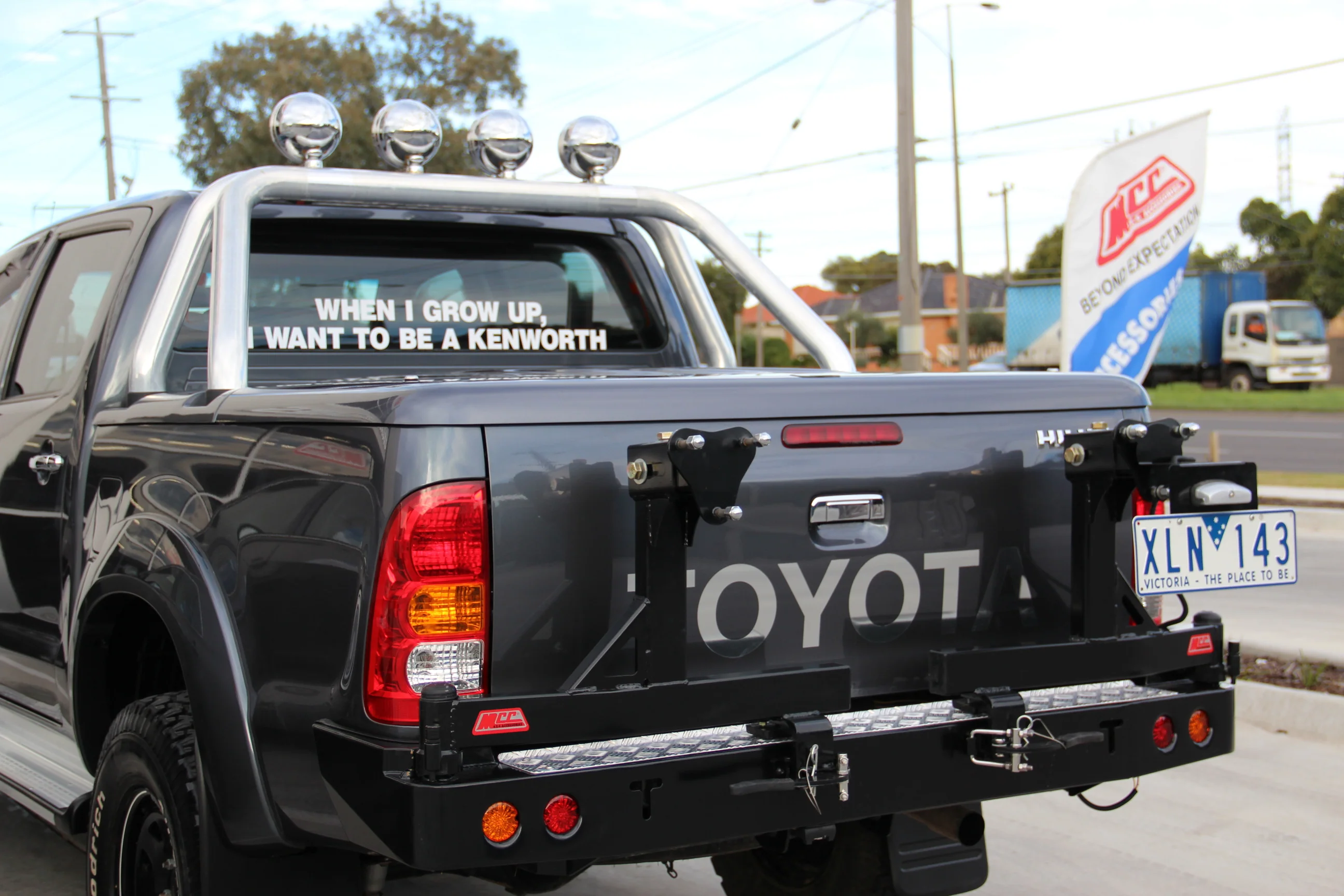 Hilux GGN25R 2005-2015 022-02 Rear Wheel Carrier Dual Wheels Carrier Package - SKU MCC-01002-202PK1 - Image 4