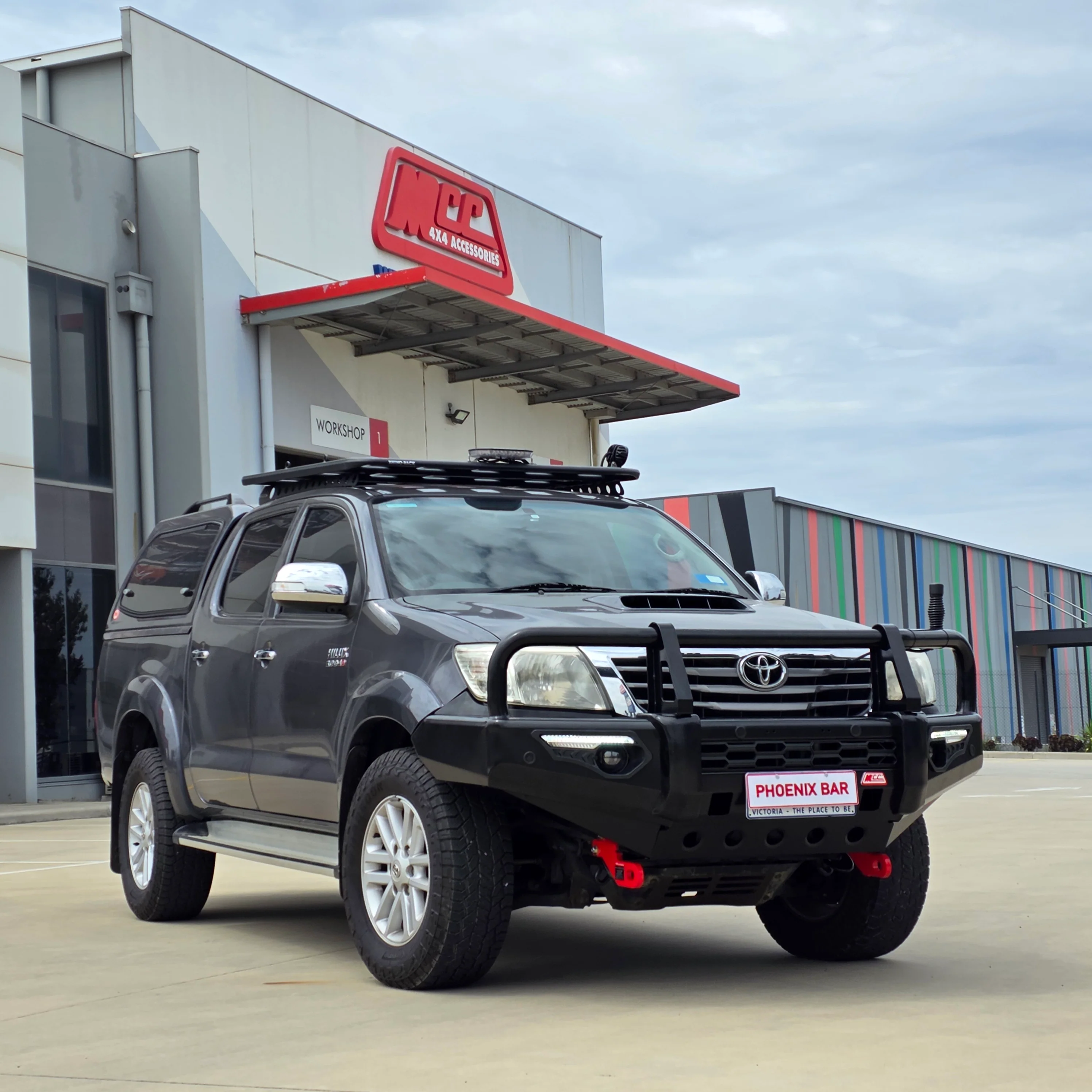 Hilux KUN26R 2012-2015 808-02 Phoenix Bar A-Frame Package - SKU MCC-01015-802 - Image 2