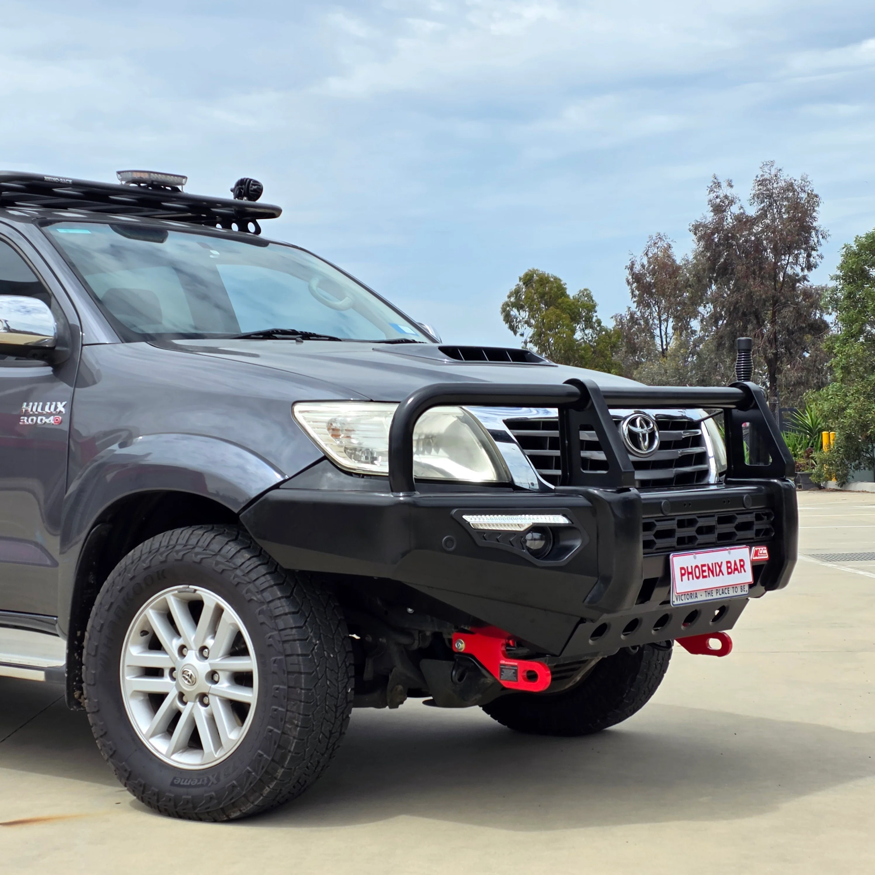 Hilux KUN26R 2012-2015 808-02 Phoenix Bar A-Frame Package - SKU MCC-01015-802 - Image 9