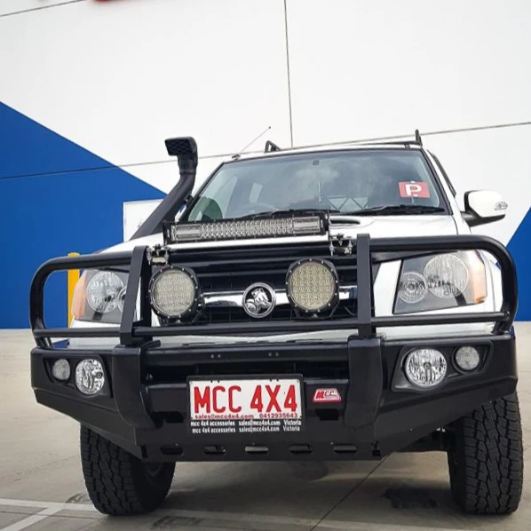 Colorado RC 2008-2012 707-02 Falcon Bull Bar Black A-Frame Package (LED Foglight) - SKU MCC-07003-702FOGUP - Image 4