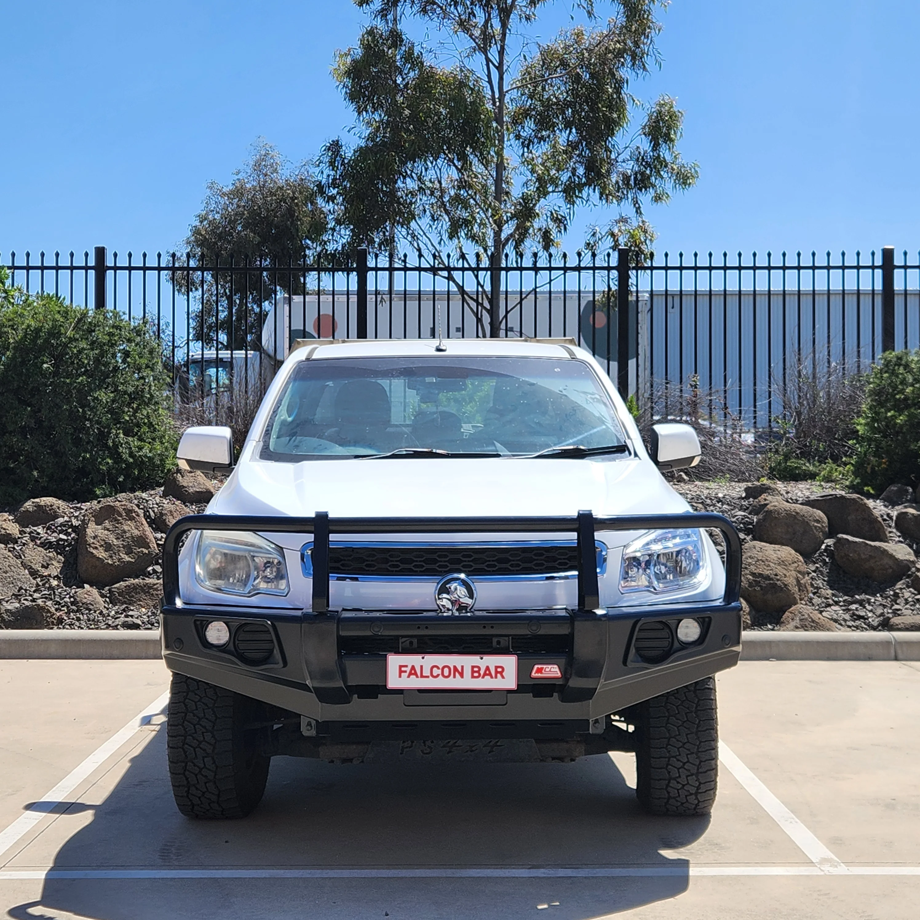 Colorado RG Colorado 7 2012-2016 707-02 Falcon Bull Bar Black A-Frame Package (No Foglight) - SKU MCC-07004-702UP - Image 4