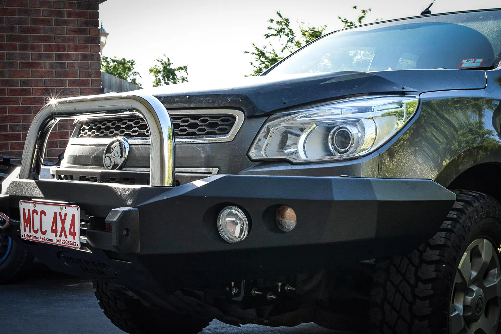 Colorado RG Colorado 7 2012-2016 078-01SQSBL Rocker Bull Bar Single Sand Black Loop Package - SKU MCC-07004-7801SQSBL - Image 3