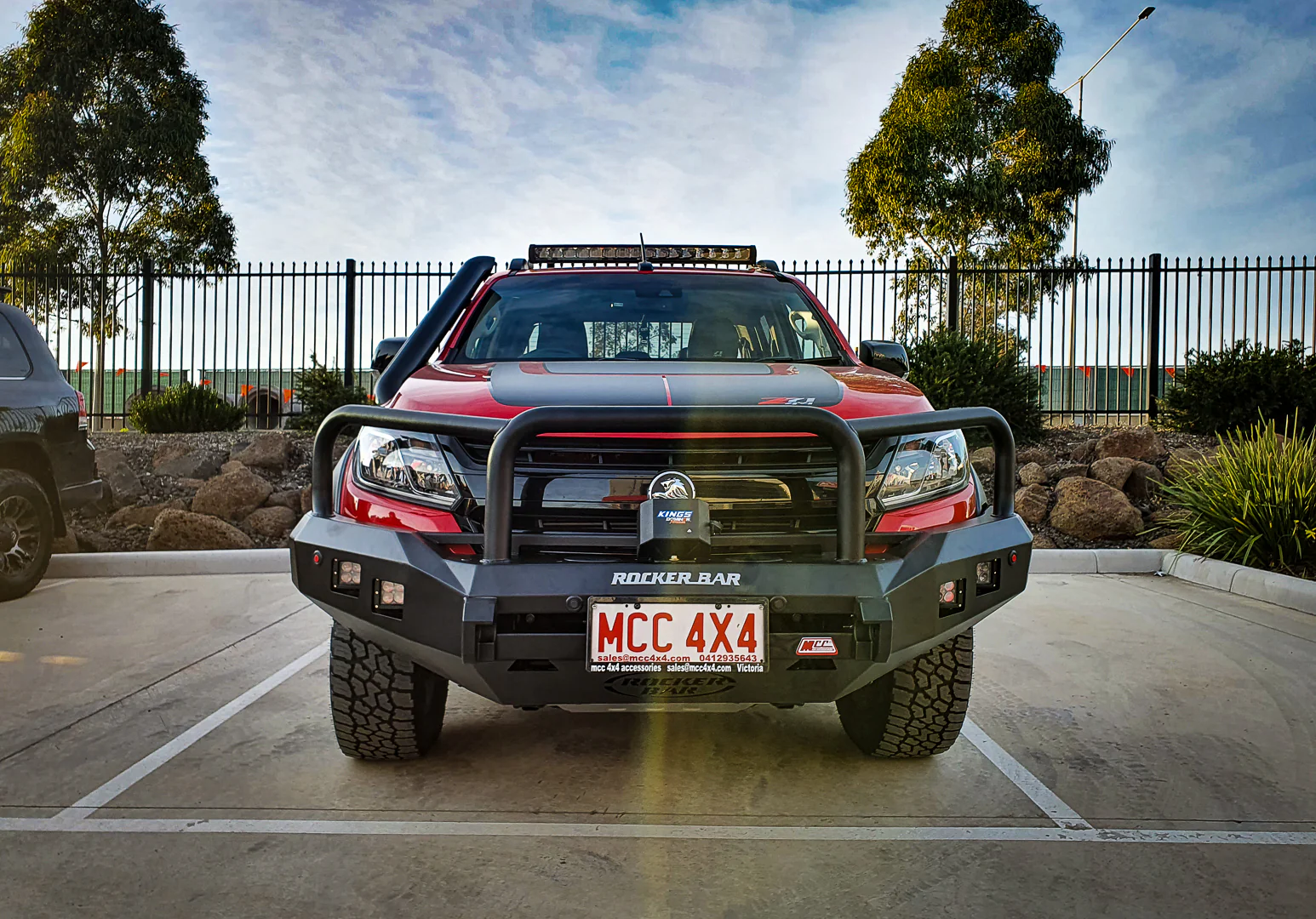 Colorado RG Colorado 7 2012-2016 078-02SQ Rocker Bull Bar Triple Loops Package - SKU MCC-07004-7802SQ - Image 10