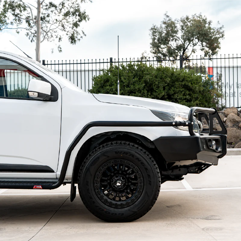Colorado RG Trail Blazer 2017-2020 707-02 Falcon Bull Bar Black A-Frame Package (LED Foglight) - SKU MCC-07005-702FOGUP - Image 5