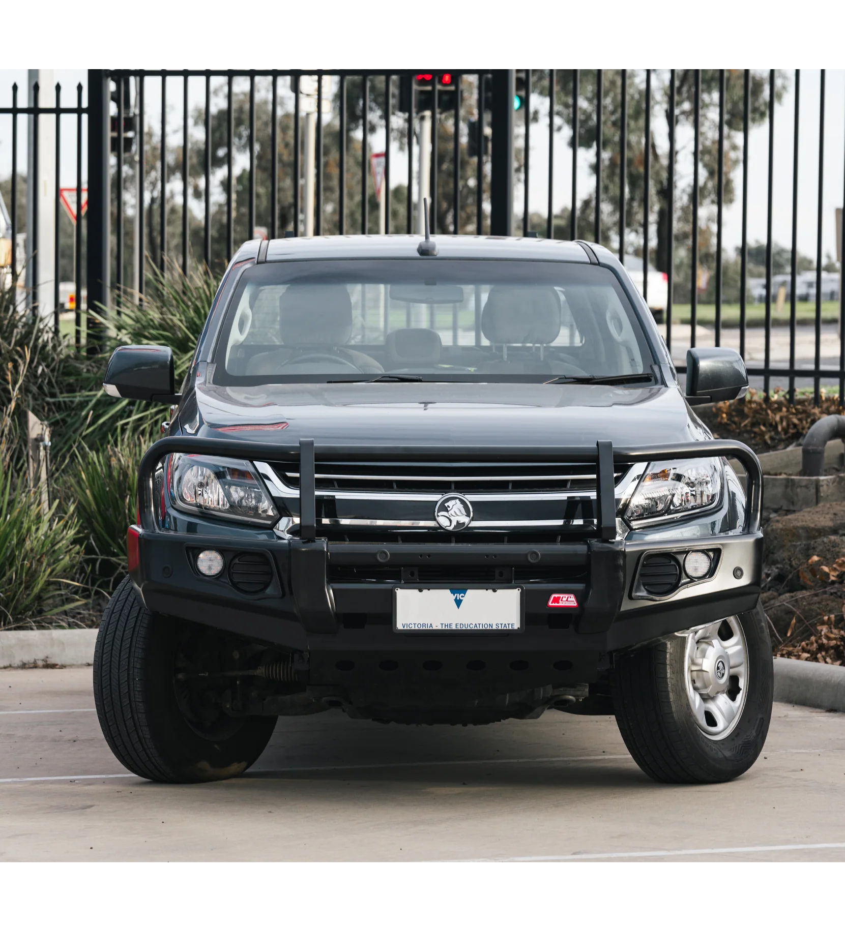 Colorado RG Trail Blazer 2017-2020 707-02 Falcon Bull Bar Black A-Frame Package (No Foglight) - SKU MCC-07005-702UP - Image 3