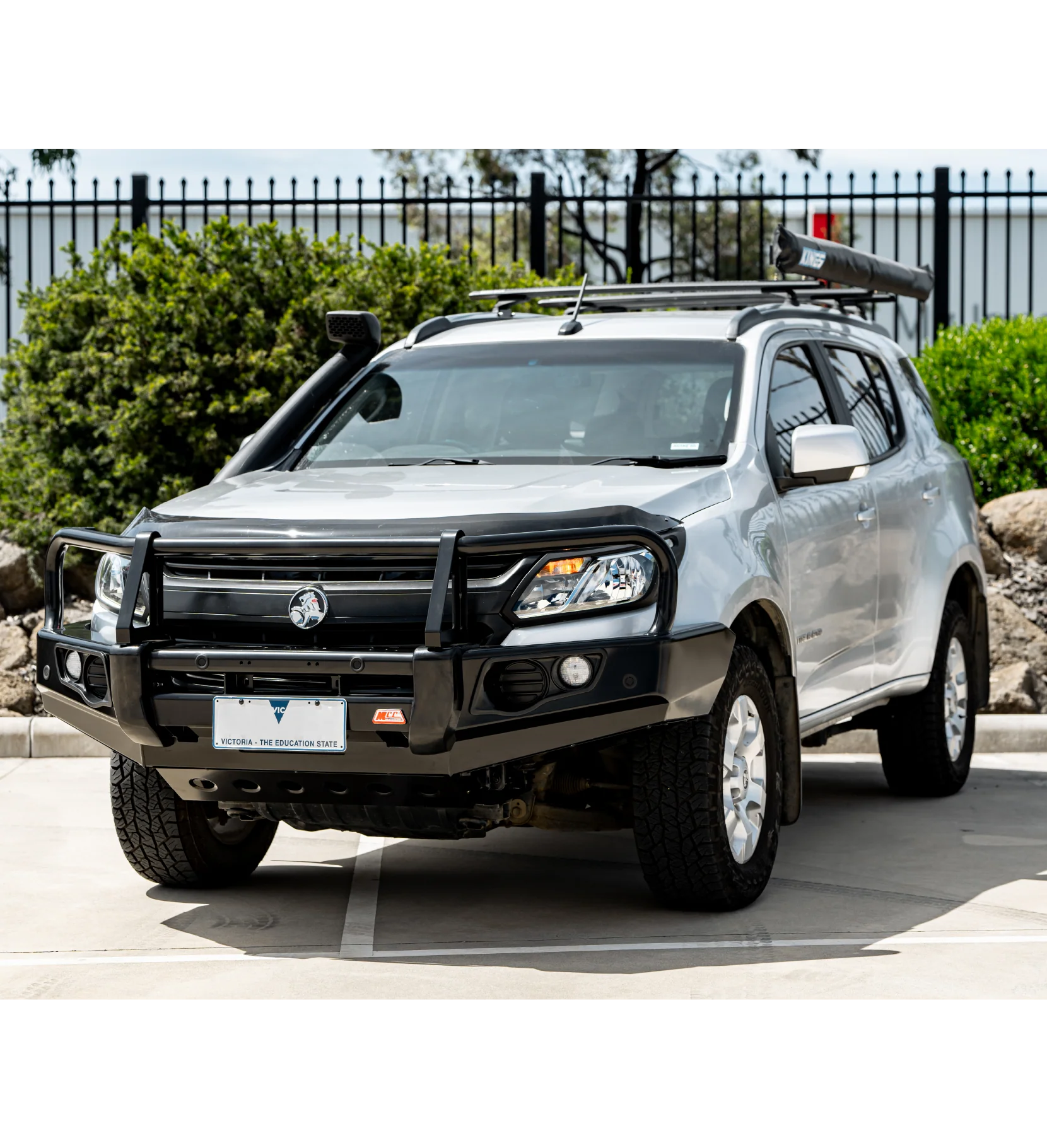 Colorado RG Trail Blazer 2017-2020 707-02 Falcon Bull Bar Black A-Frame Package (No Foglight) - SKU MCC-07005-702UP - Image 5
