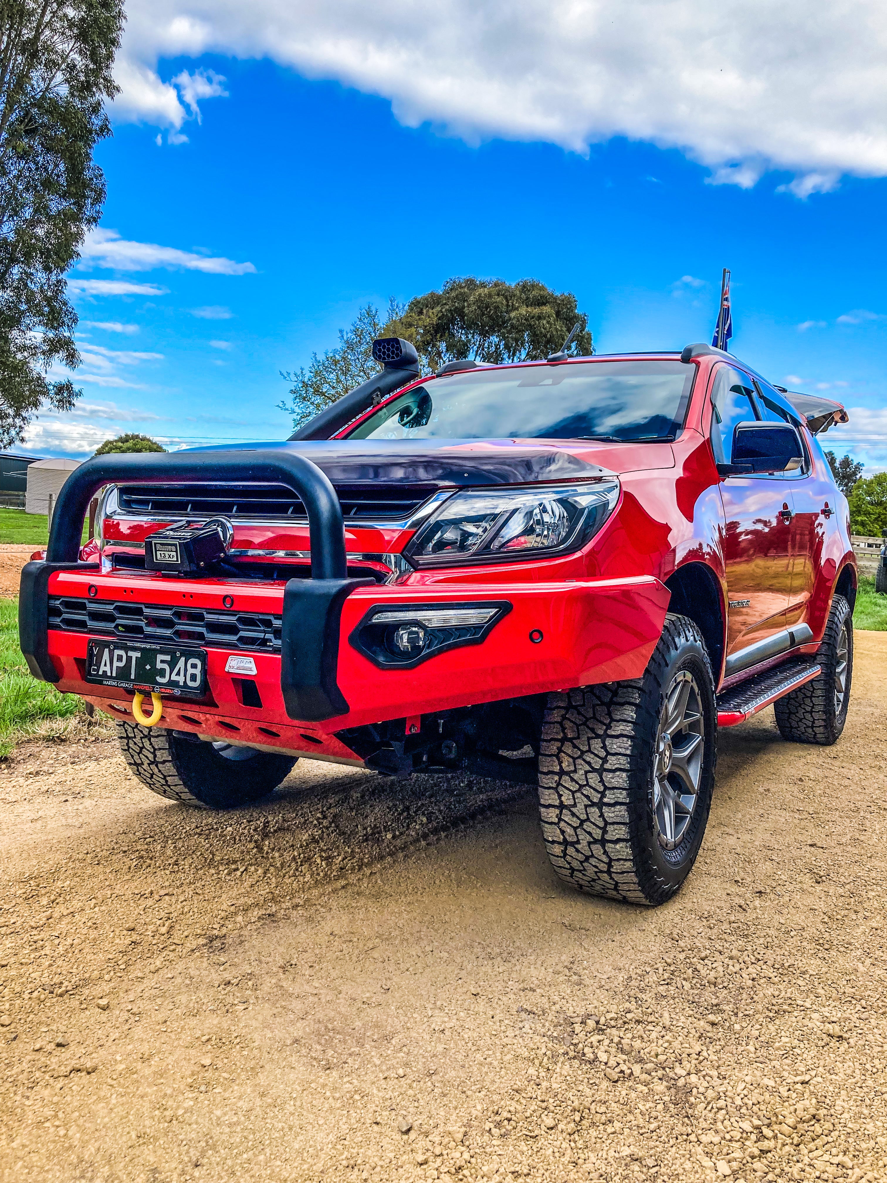 Colorado RG Trail Blazer 2017-2020 808-01 Phoenix Bull Bar Single Black Loop Package - SKU MCC-07005-801SBL - Image 2
