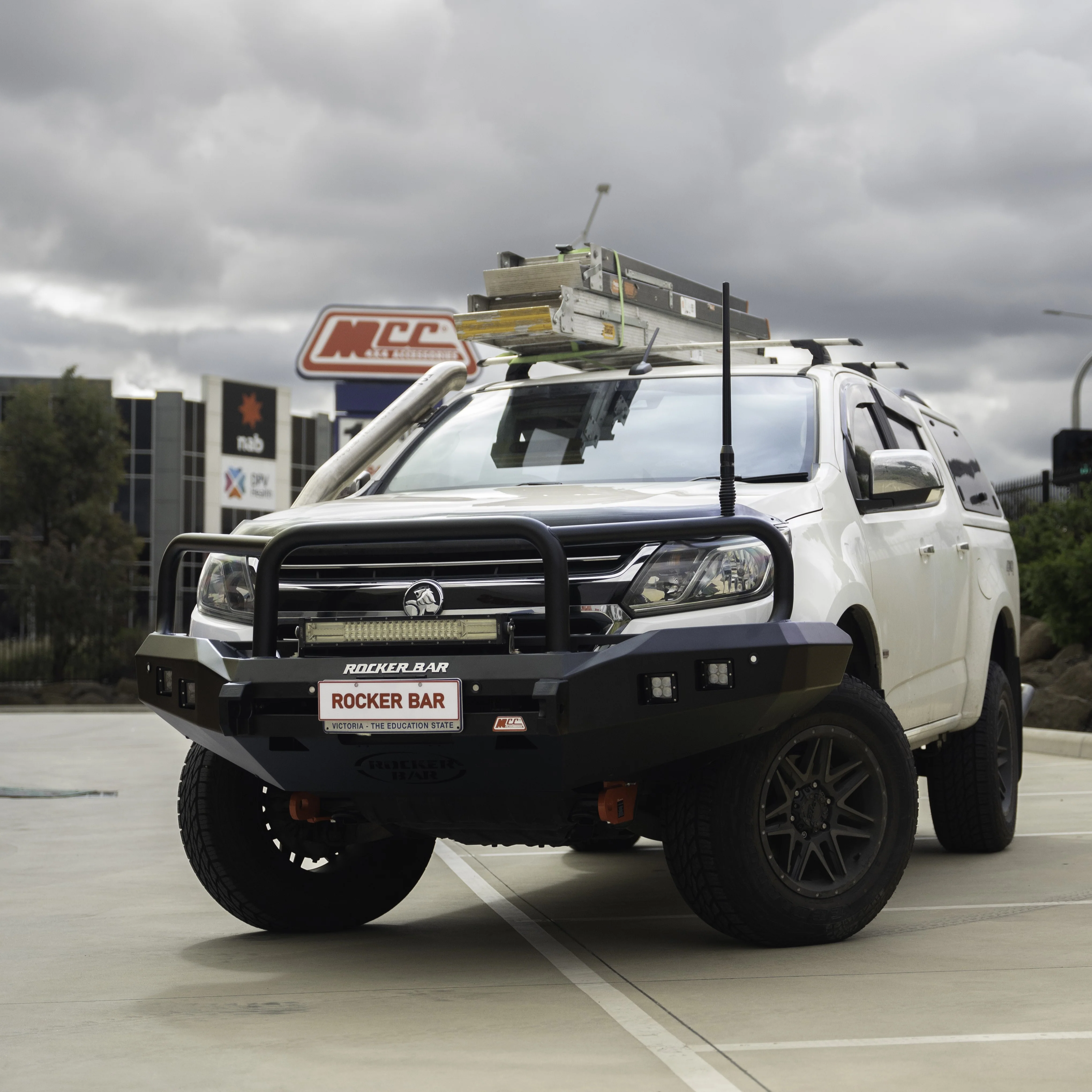 Colorado RG Trail Blazer 2017-2020 078-02SQ Rocker Bull Bar Triple Loops Package - SKU MCC-07005-7802SQ - Image 5