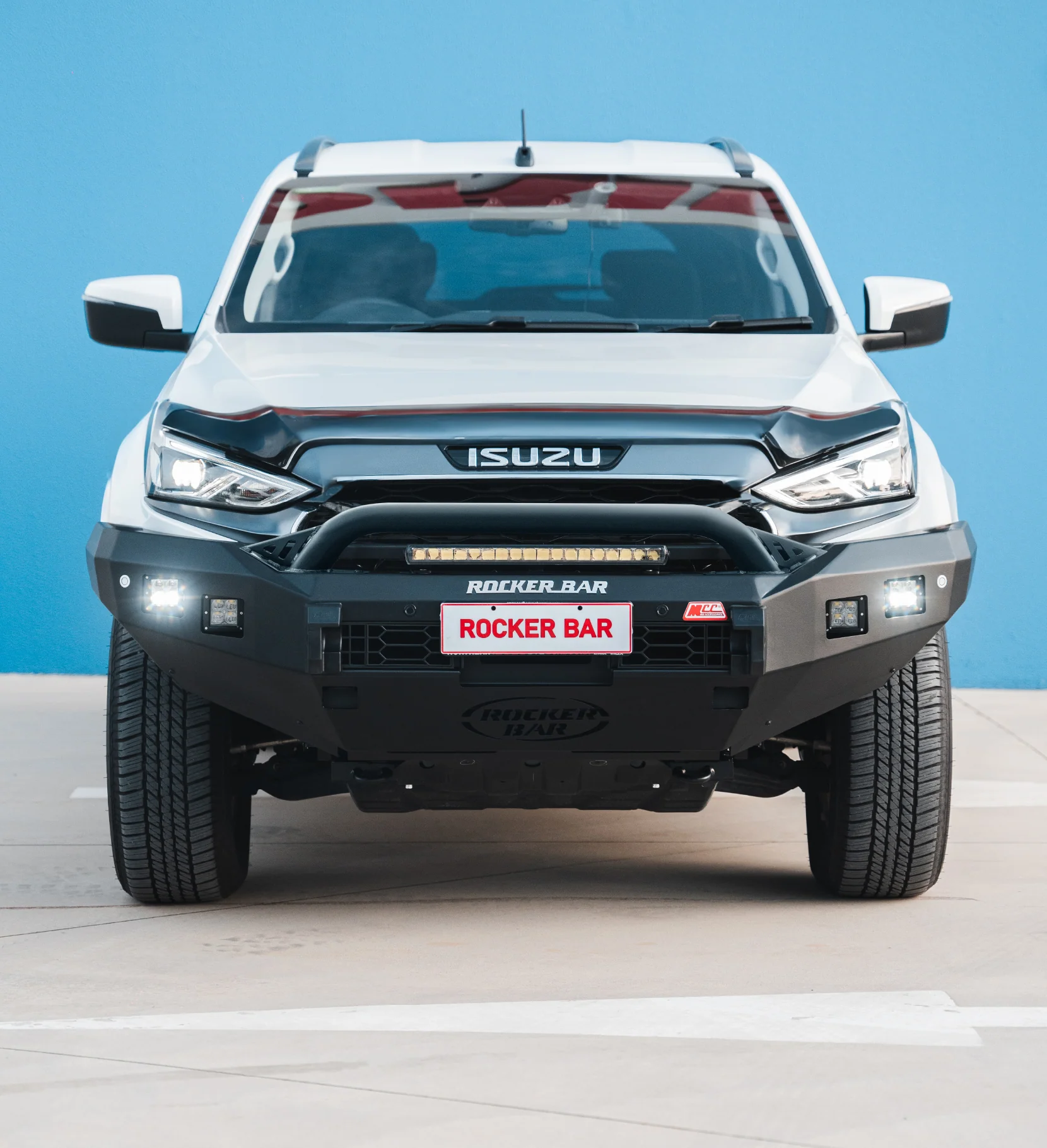 MUX Gen 3 2020-2025 078-01SQL Rocker Bull Bar Single Low Loop Package - SKU MCC-08008-7801SQL - Image 2