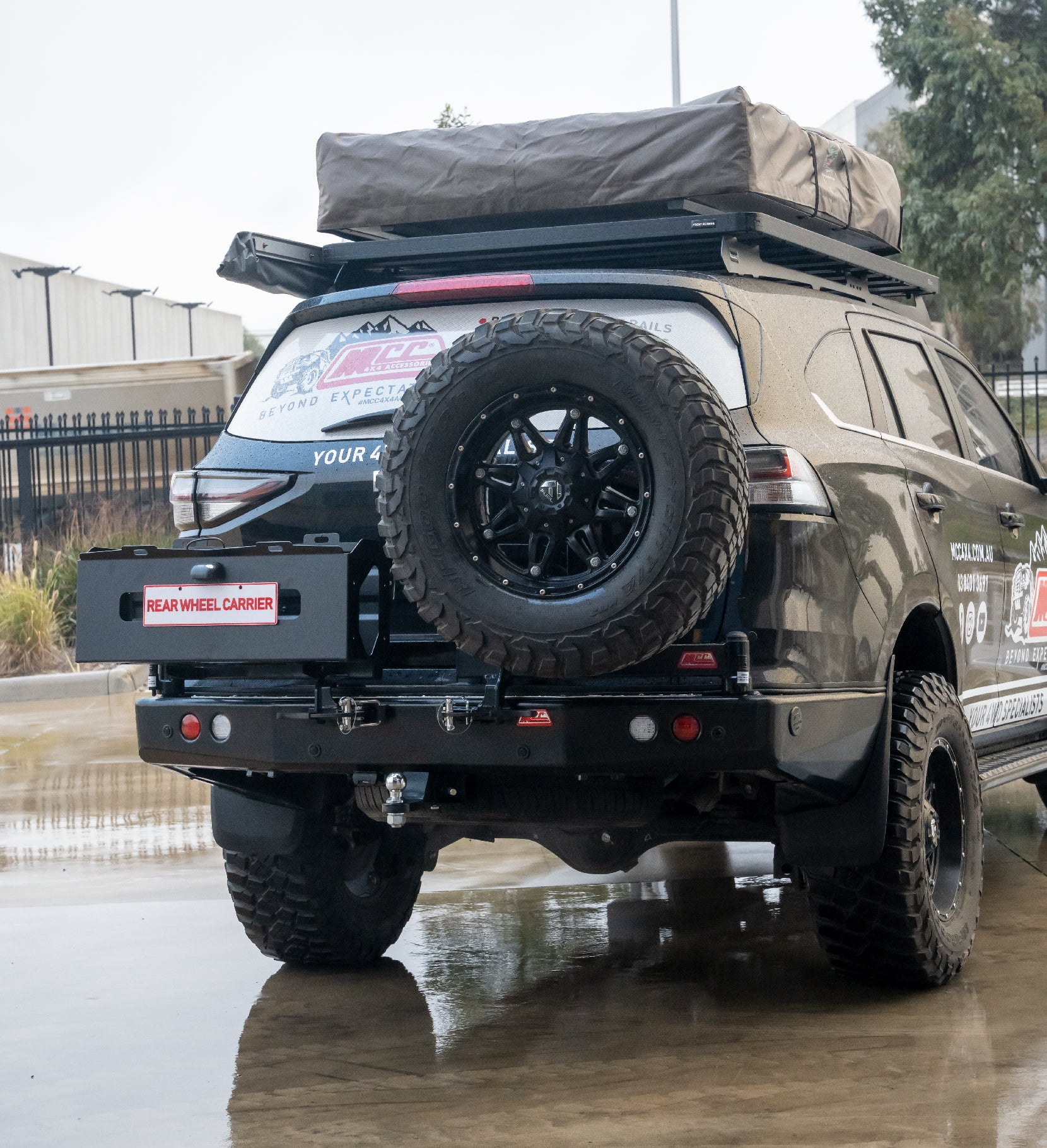 MUX Gen 3 2020-On 022-02 Rear Wheel Carrier Double Jerry Can Holder Package - SKU MCC-08008-202PK3 - Image 6