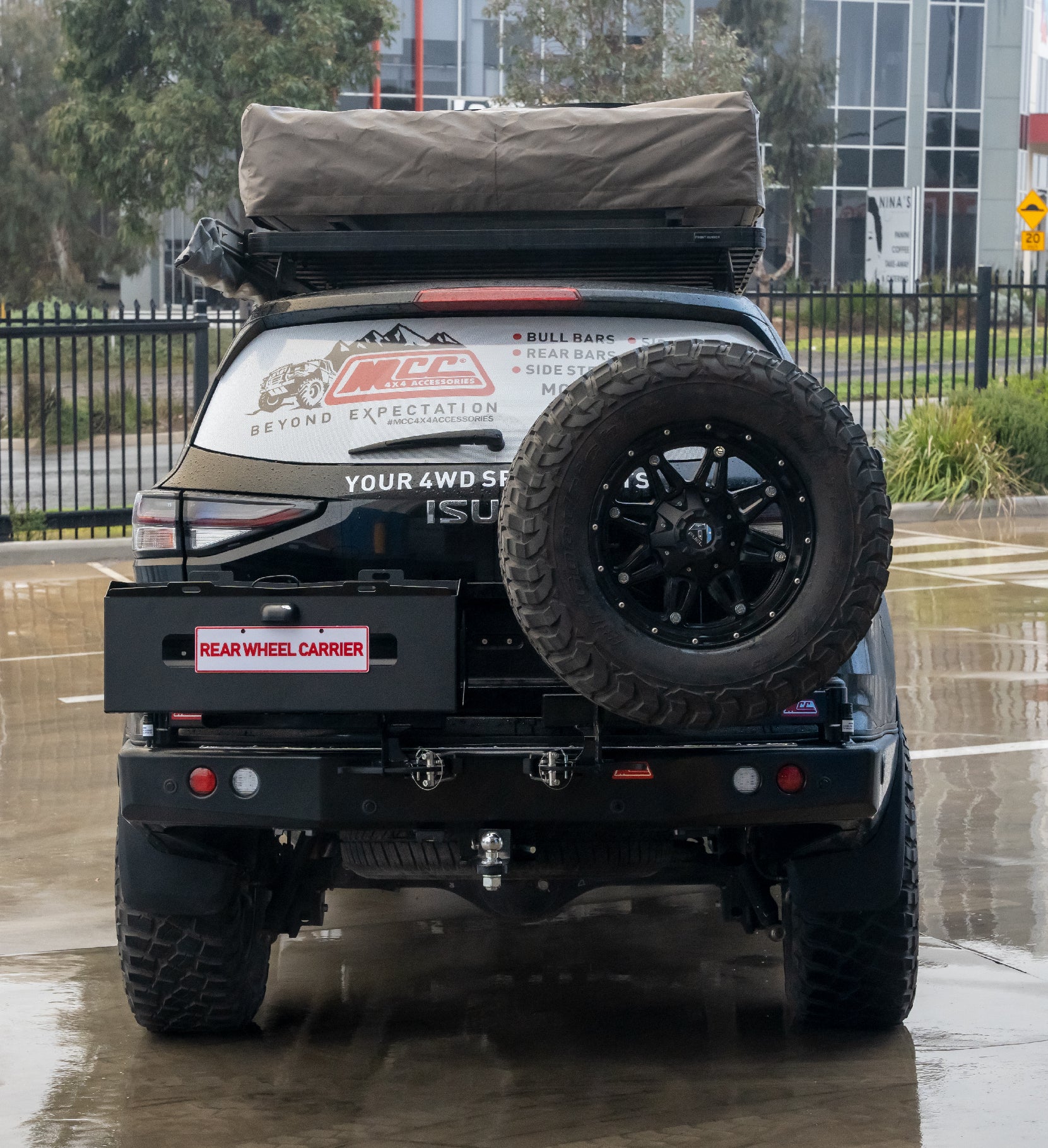 MUX Gen 3 2020-On 022-02 Rear Wheel Carrier Double Jerry Can Holder Package - SKU MCC-08008-202PK3 - Image 7