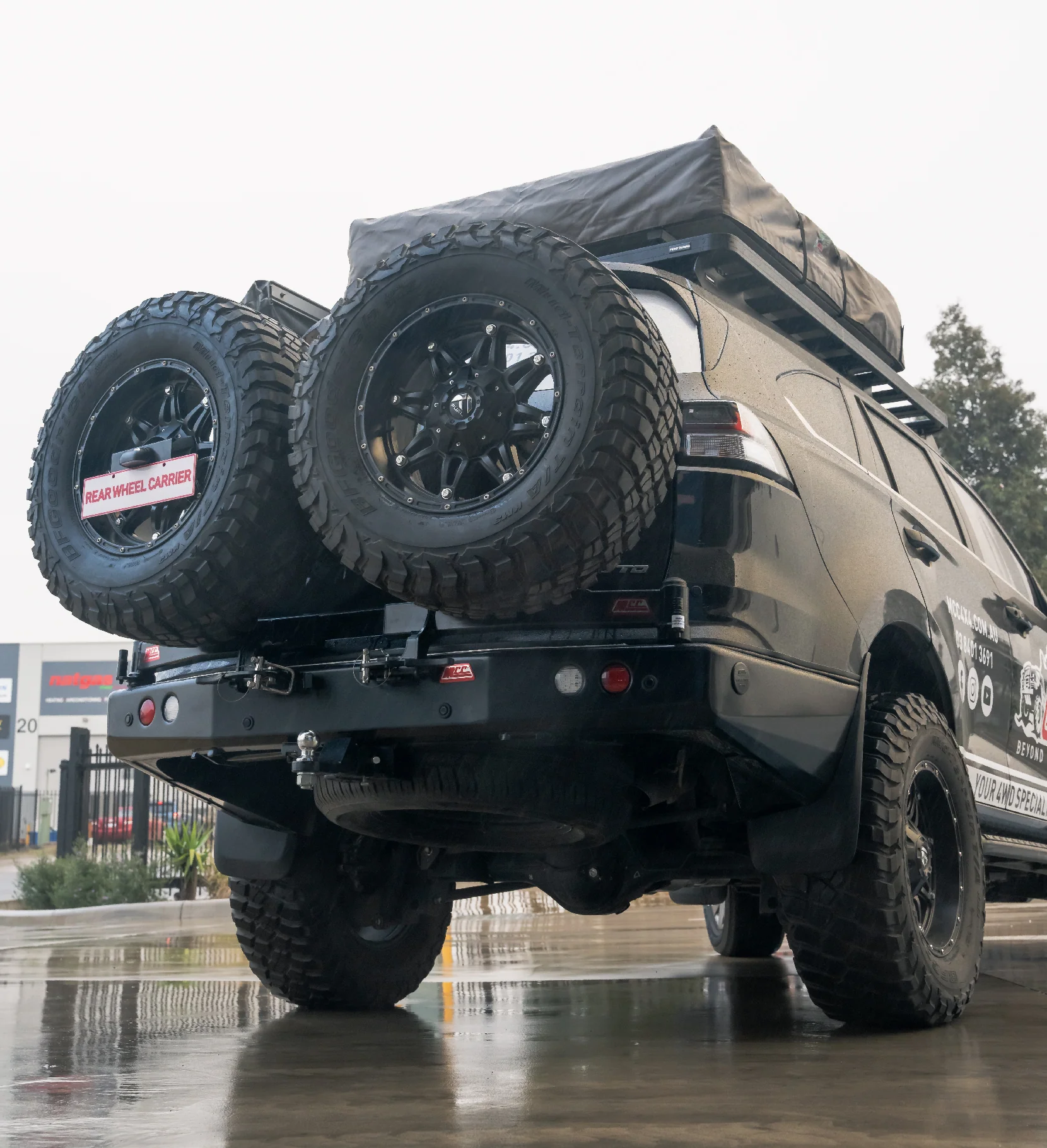 MUX Gen 3 2020-On 022-02 Rear Wheel Carrier Dual Wheels Carrier Package - SKU MCC-08008-202PK1 - Image 2