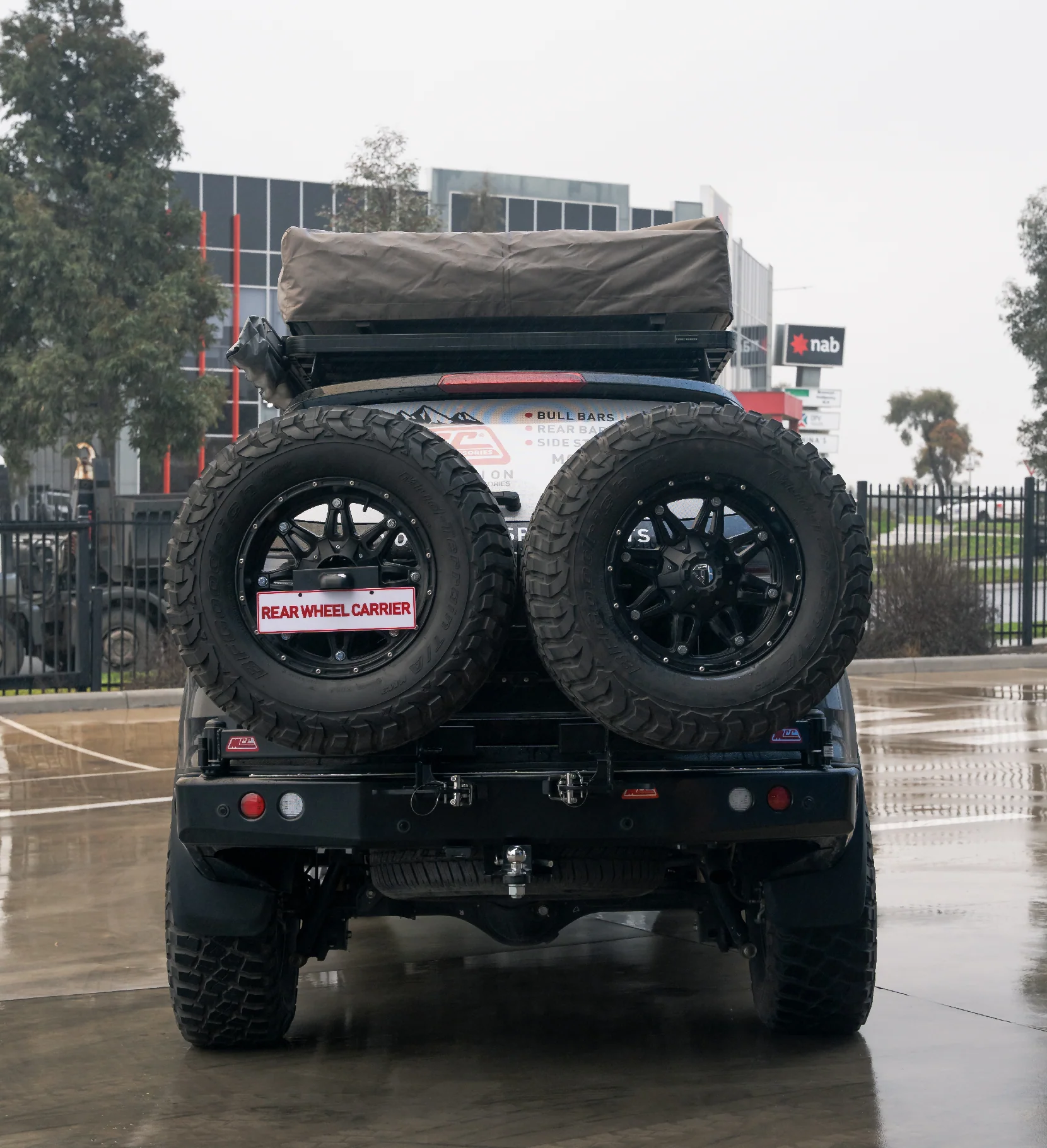 MUX Gen 3 2020-On 022-02 Rear Wheel Carrier Dual Wheels Carrier Package - SKU MCC-08008-202PK1 - Image 3