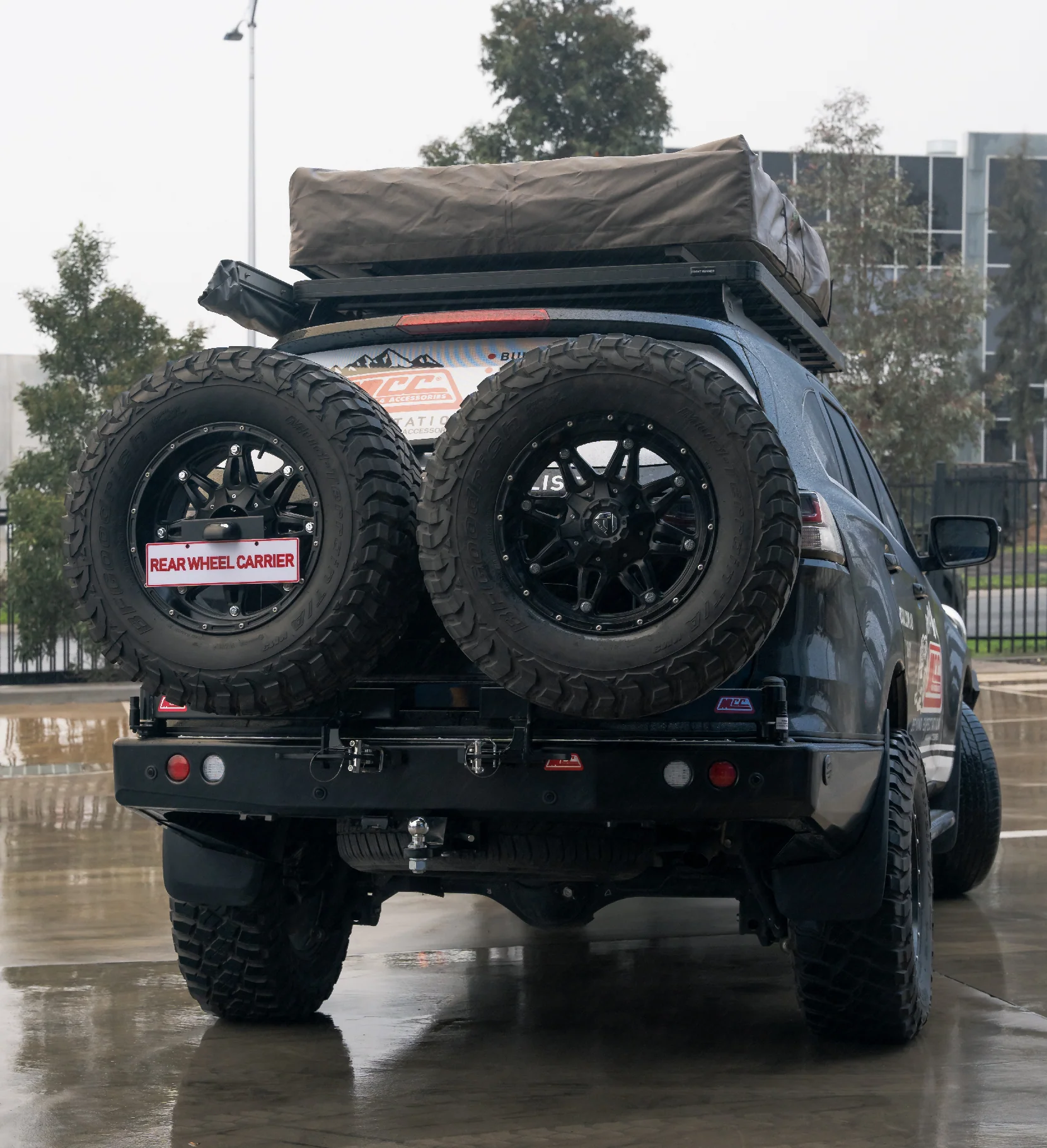 MUX Gen 3 2020-On 022-02 Rear Wheel Carrier Dual Wheels Carrier Package - SKU MCC-08008-202PK1 - Image 6