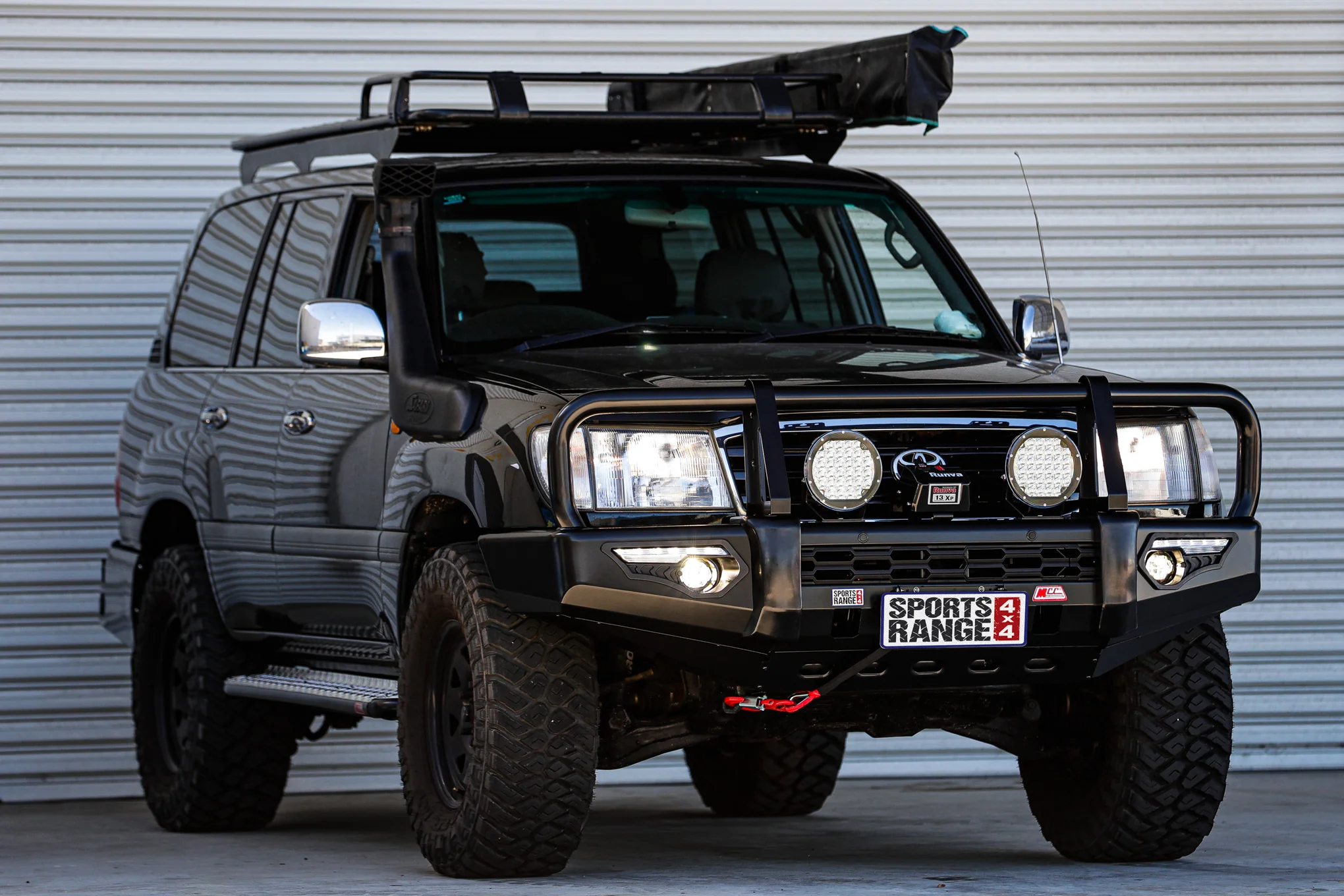 Land Cruiser 100 series 1998-2007 808-02 Phoenix Bar A-Frame Package - SKU MCC-01007-802 - Image 2