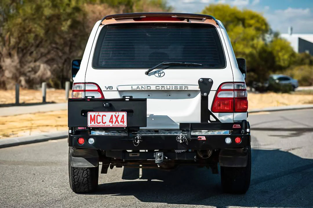 Land Cruiser 100/105 series 1998-2007 022-02 Rear Wheel Carrier Double Jerry Can Holder Package - SKU MCC-01007-202PK3 - Image 8