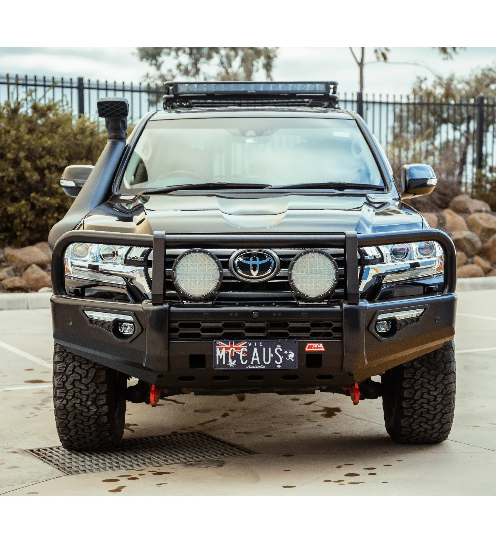 Land Cruiser 200 series 2016-2020 Rated Recovery Points (Pair) Suitable with all MCC Bull Bars - Image 3