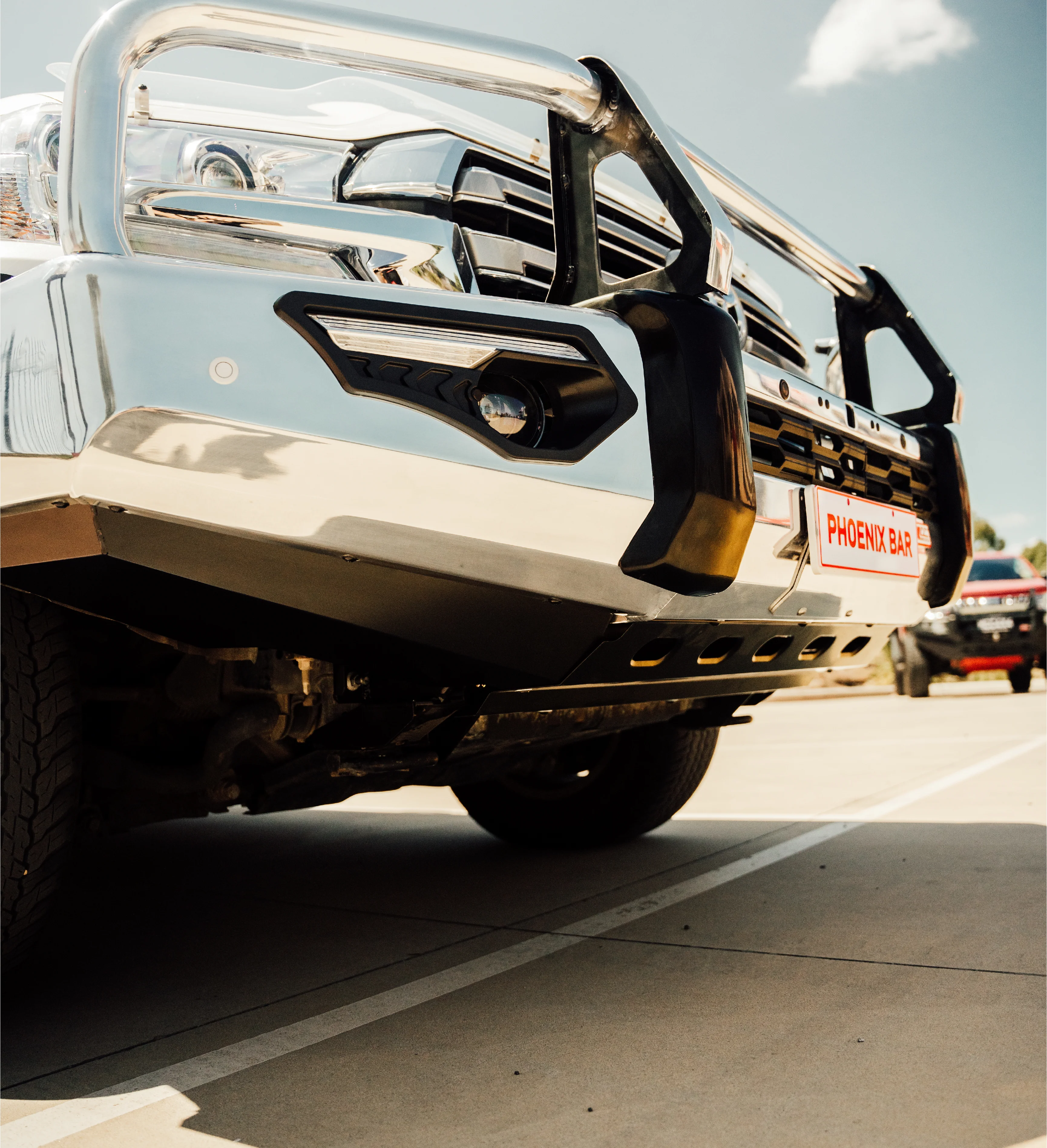 Land Cruiser 200 series Facelift 2015-2020 808-02A Alloy Phoenix Bull Bar A-Frame Package - SKU MCC-01019-802AW - Image 6
