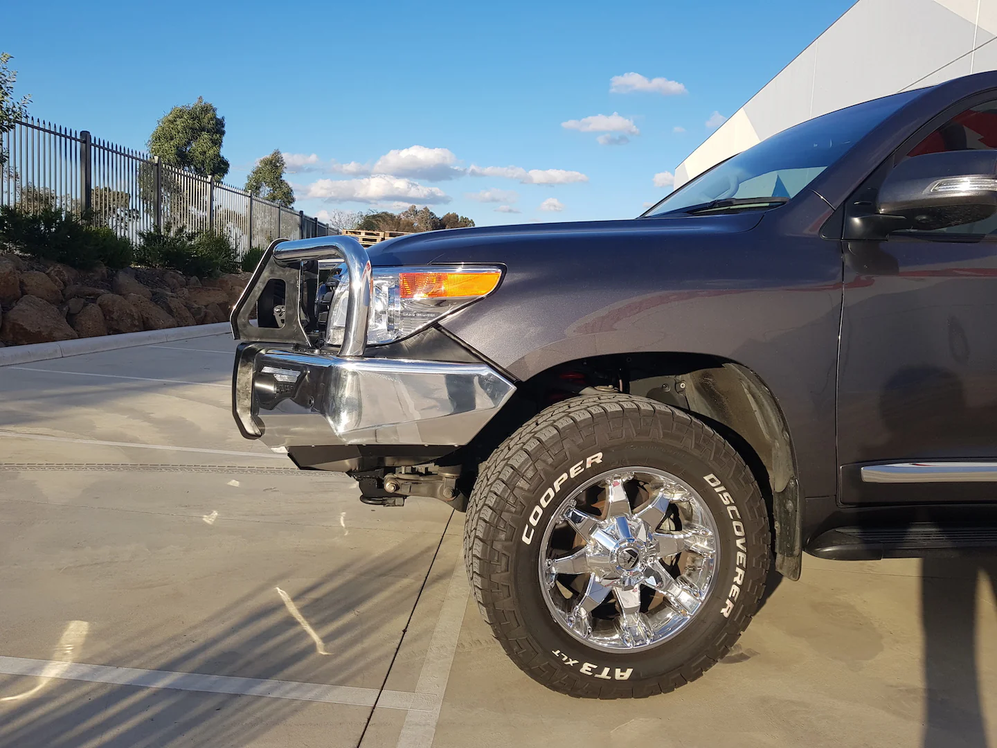 Land Cruiser 200 series prefacelift 2007-2015 808-02A Alloy Phoenix Bull Bar A-Frame Package - SKU MCC-01008-802AW - Image 6