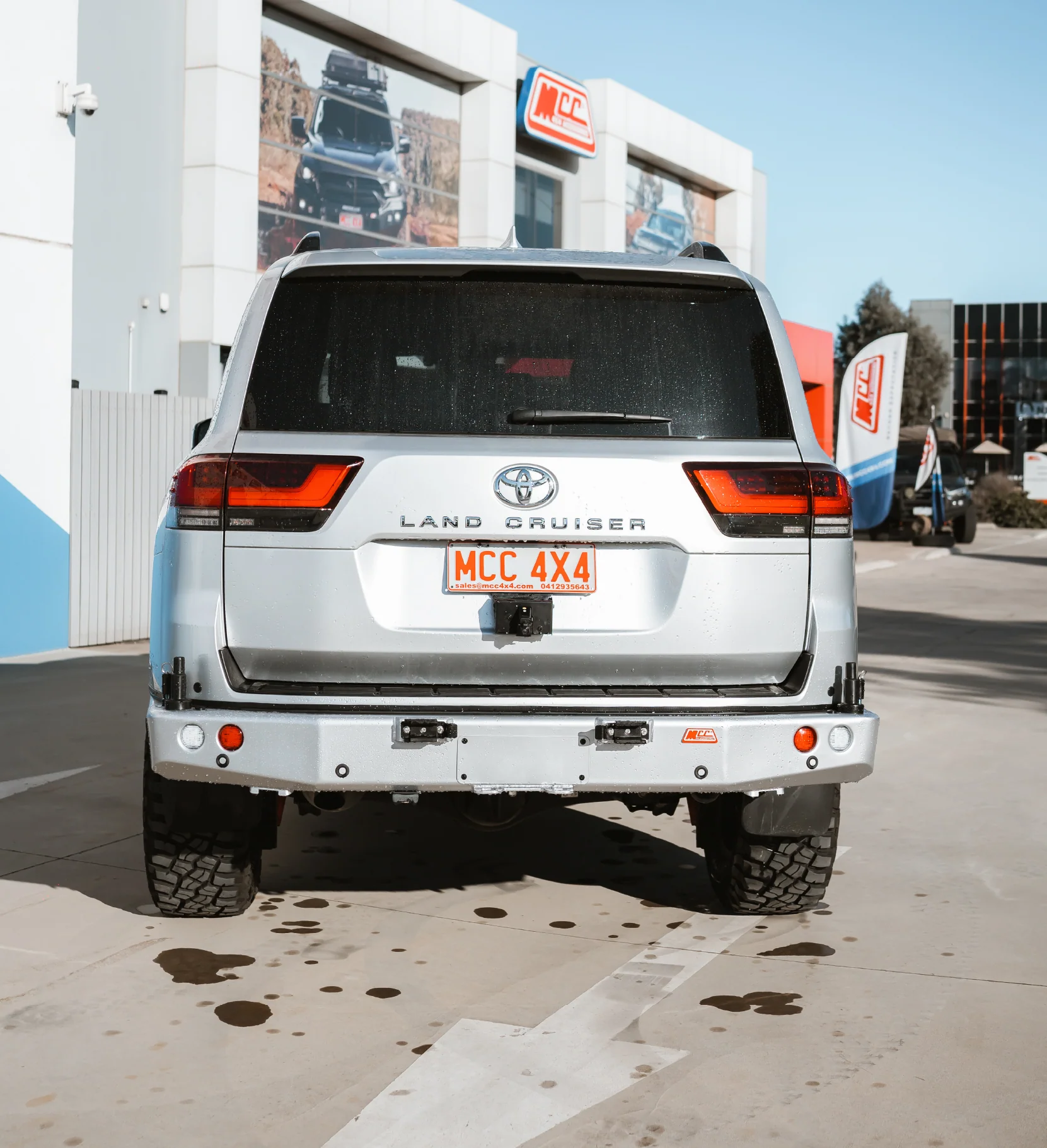 Land Cruiser 300 Series 2022-On - 022-02 Rear Wheel Carrier Bar Only Package - SKU MCC-01023-202 - Image 3
