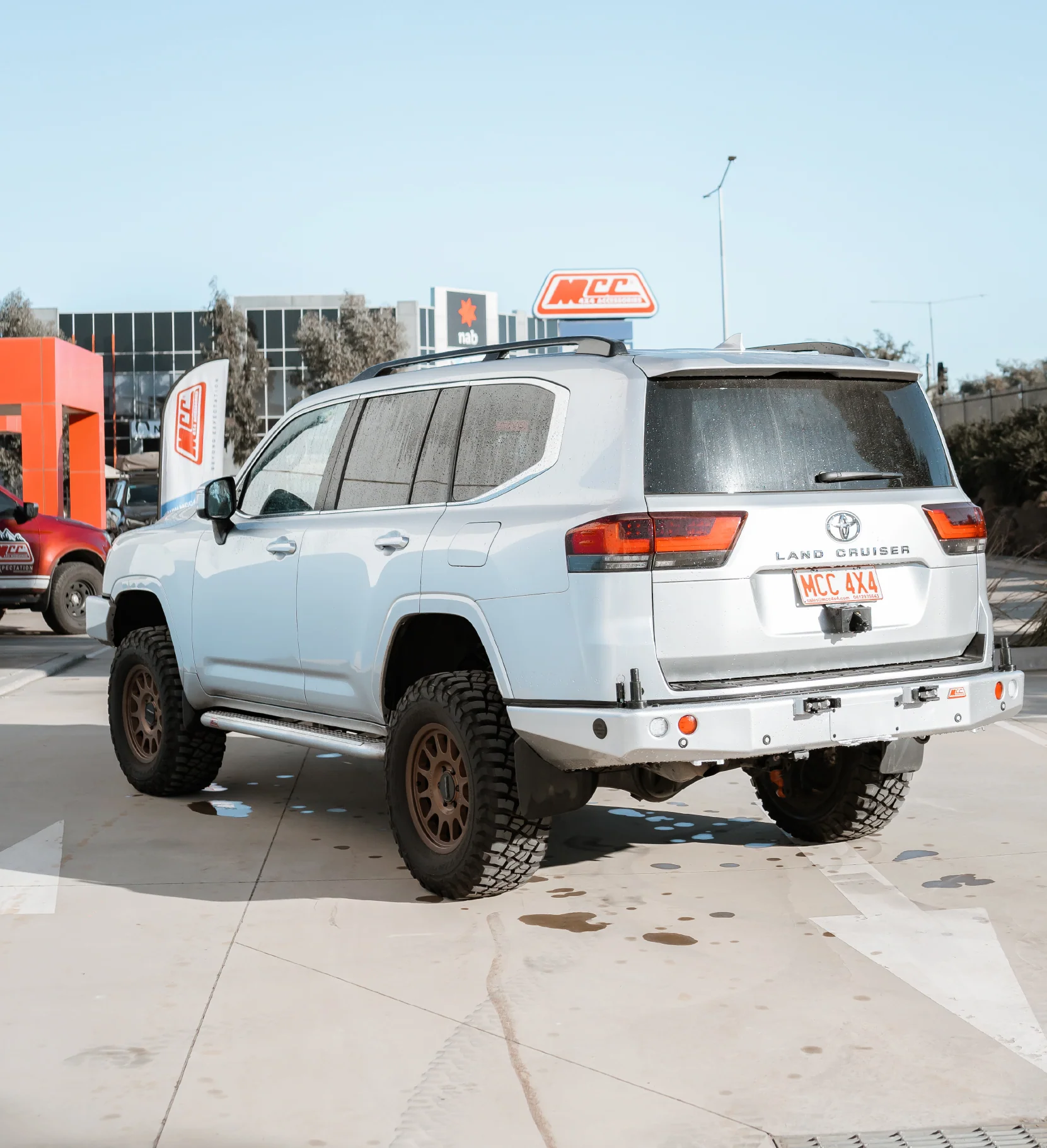 Land Cruiser 300 Series 2022-On - 022-02 Rear Wheel Carrier Bar Only Package - SKU MCC-01023-202 - Image 4
