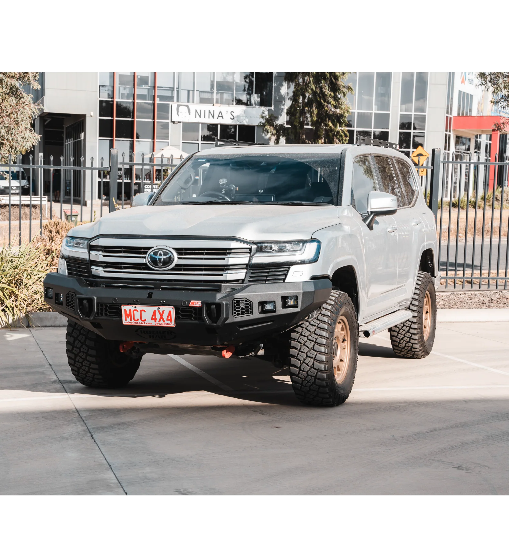 Land Cruiser 300 Series 2022-On - 078-01SQ Rocker Bull Bar No Loop Package - SKU MCC-01023-7801SQ - Image 4