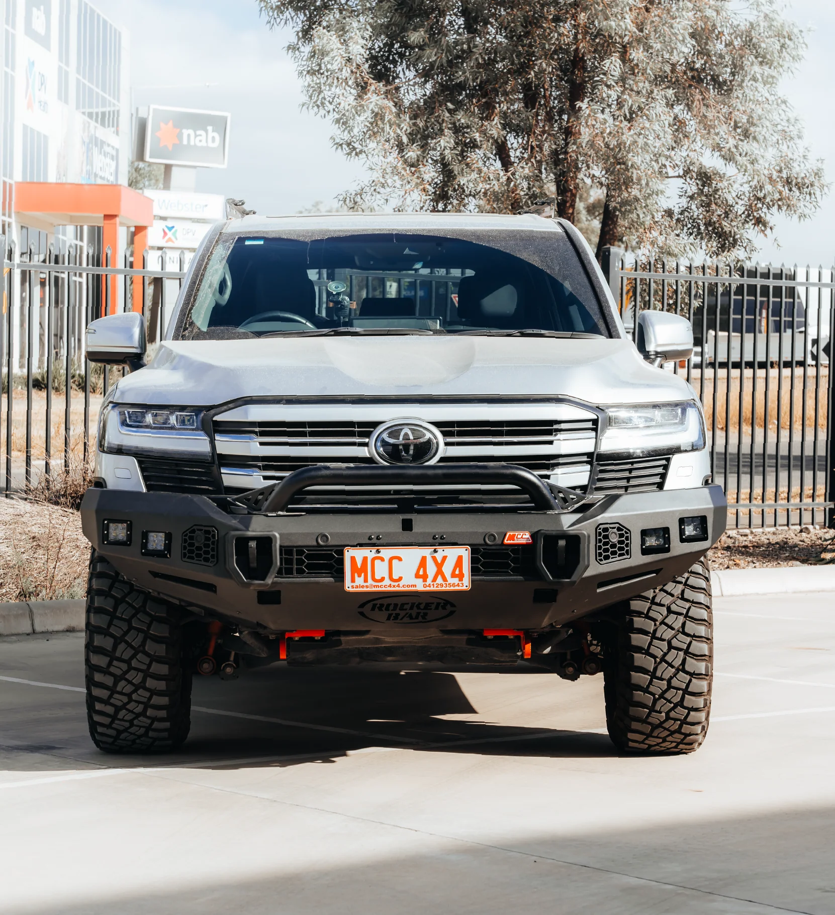 Land Cruiser 300 Series 2022-On - 078-01SQL Rocker Bull Bar Single Low Loop Package - SKU MCC-01023-7801SQL - Image 3