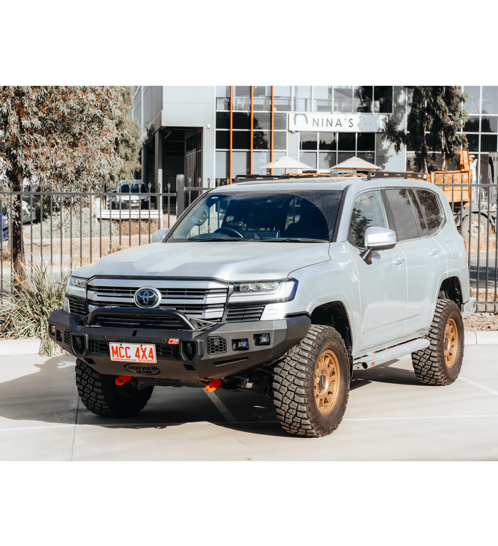 Land Cruiser 300 Series 2022-On - 078-01SQL Rocker Bull Bar Single Low Loop Package - SKU MCC-01023-7801SQL - Image 6