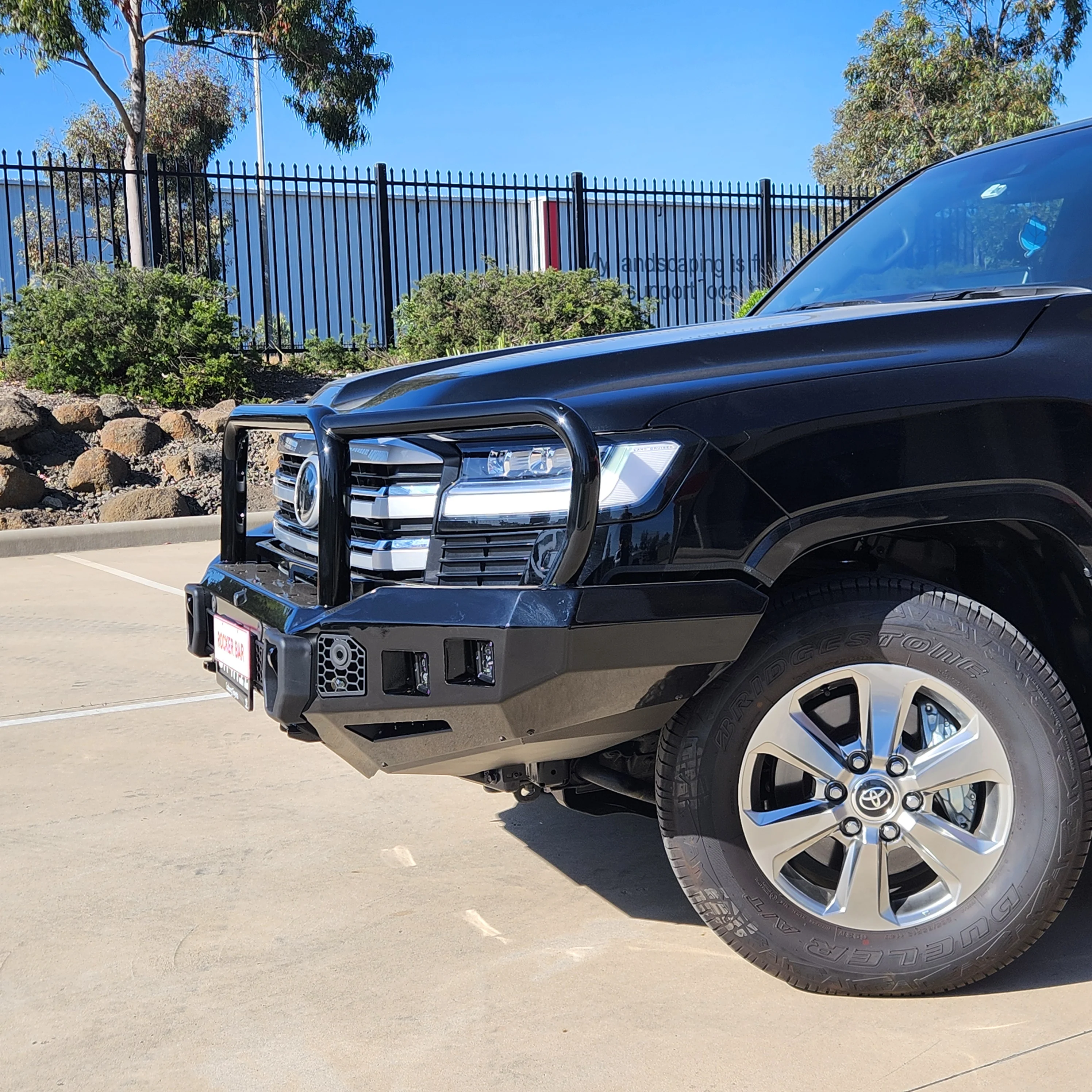 Land Cruiser 300 Series 2022-On - 078-02SQ Rocker Bull Bar Triple Loops Package - SKU MCC-01023-7802SQ - Image 10