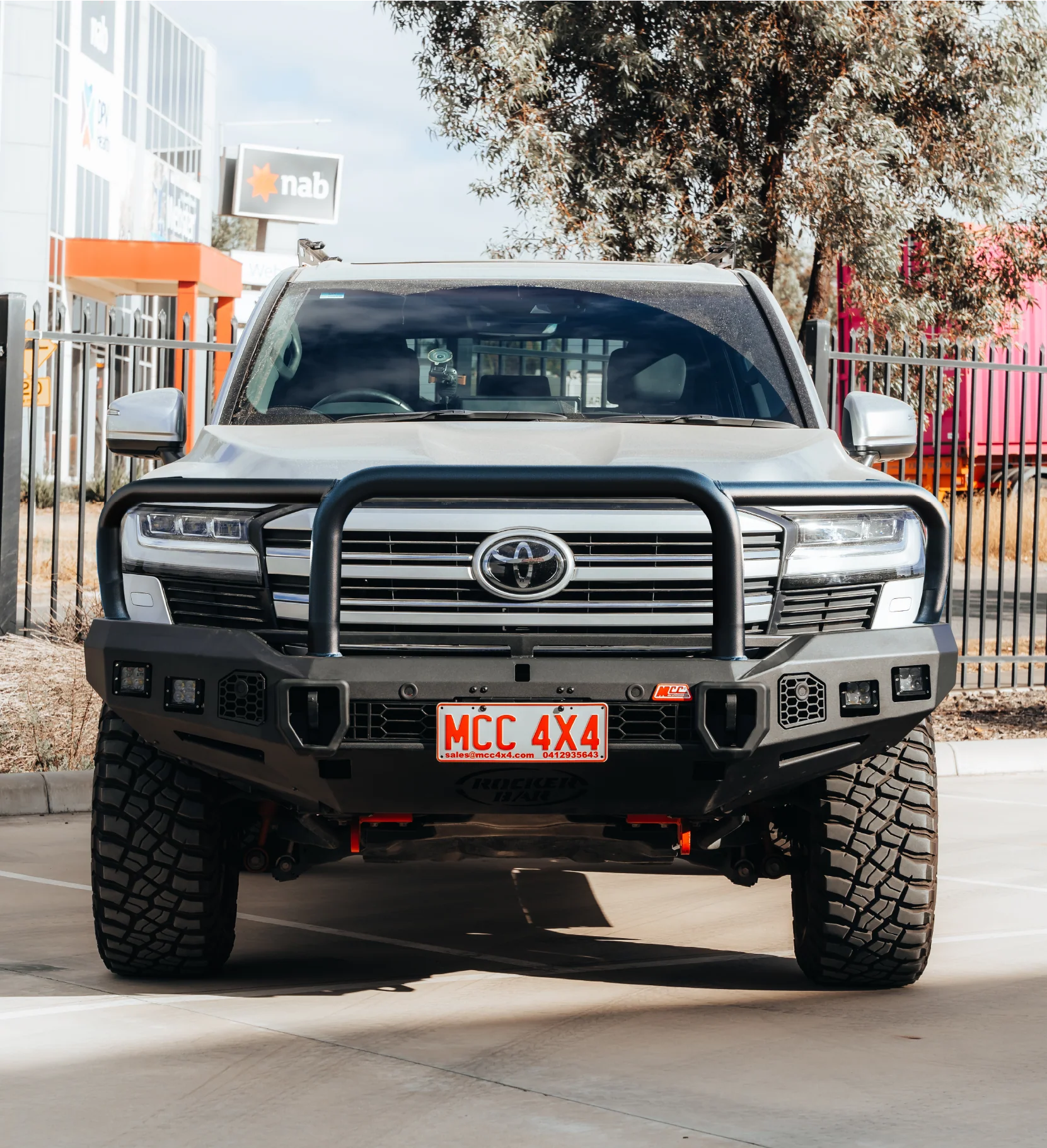 Land Cruiser 300 Series 2022-On - 078-02SQ Rocker Bull Bar Triple Loops Package - SKU MCC-01023-7802SQ - Image 3