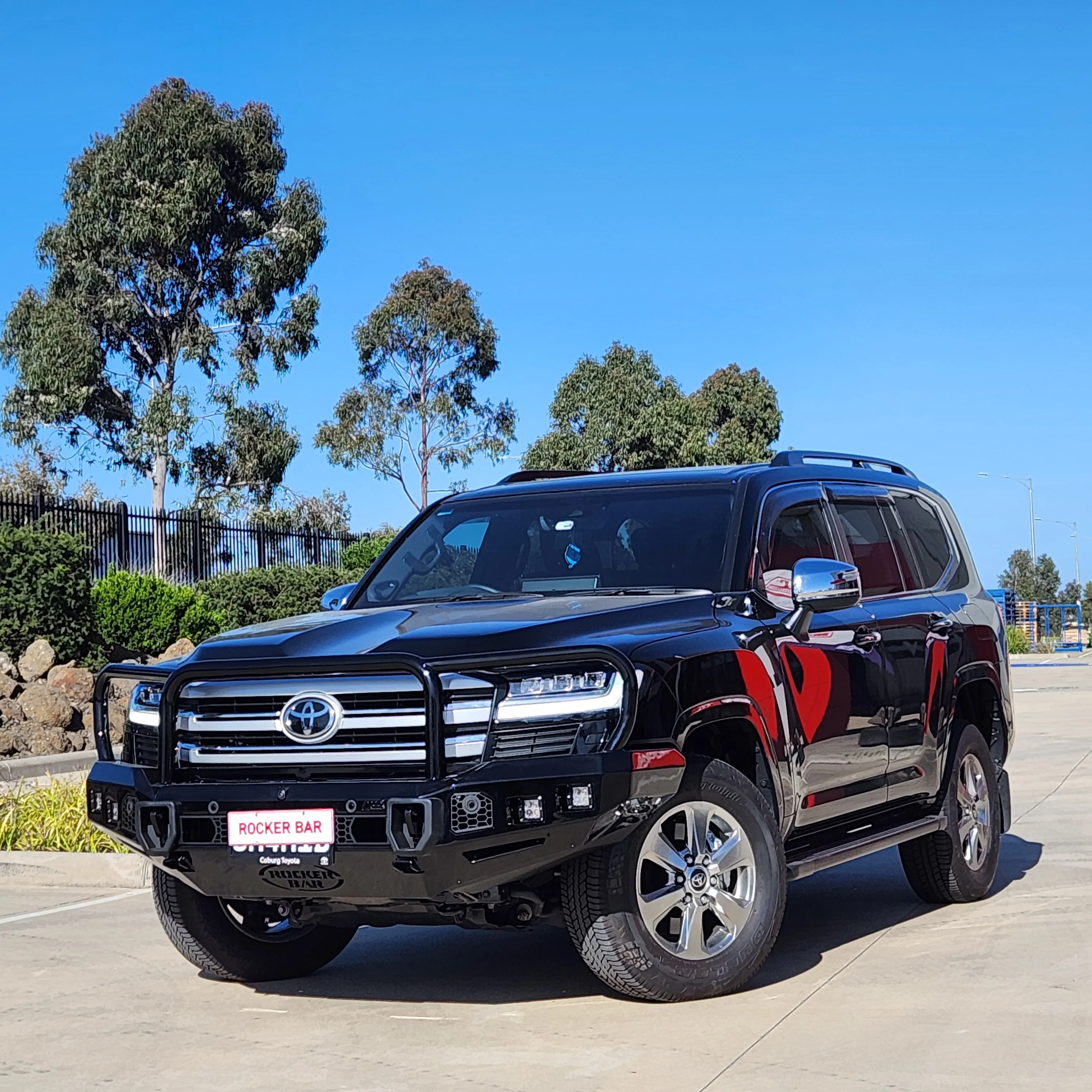 Land Cruiser 300 Series 2022-On - 078-02SQ Rocker Bull Bar Triple Loops Package - SKU MCC-01023-7802SQ - Image 5