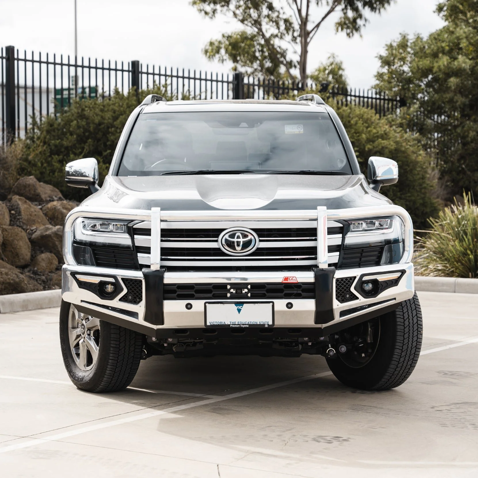 Land Cruiser 300 Series 2022-On - 808-02A Alloy Phoenix Bull Bar A-Frame Package - SKU MCC-01023-802AW - Image 3