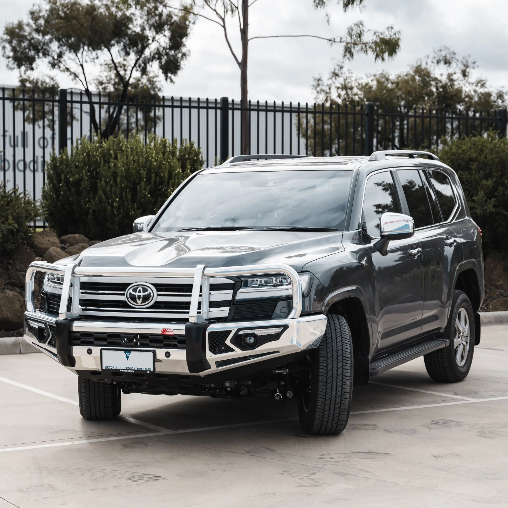 Land Cruiser 300 Series 2022-On - 808-02A Alloy Phoenix Bull Bar A-Frame Package - SKU MCC-01023-802AW - Image 4