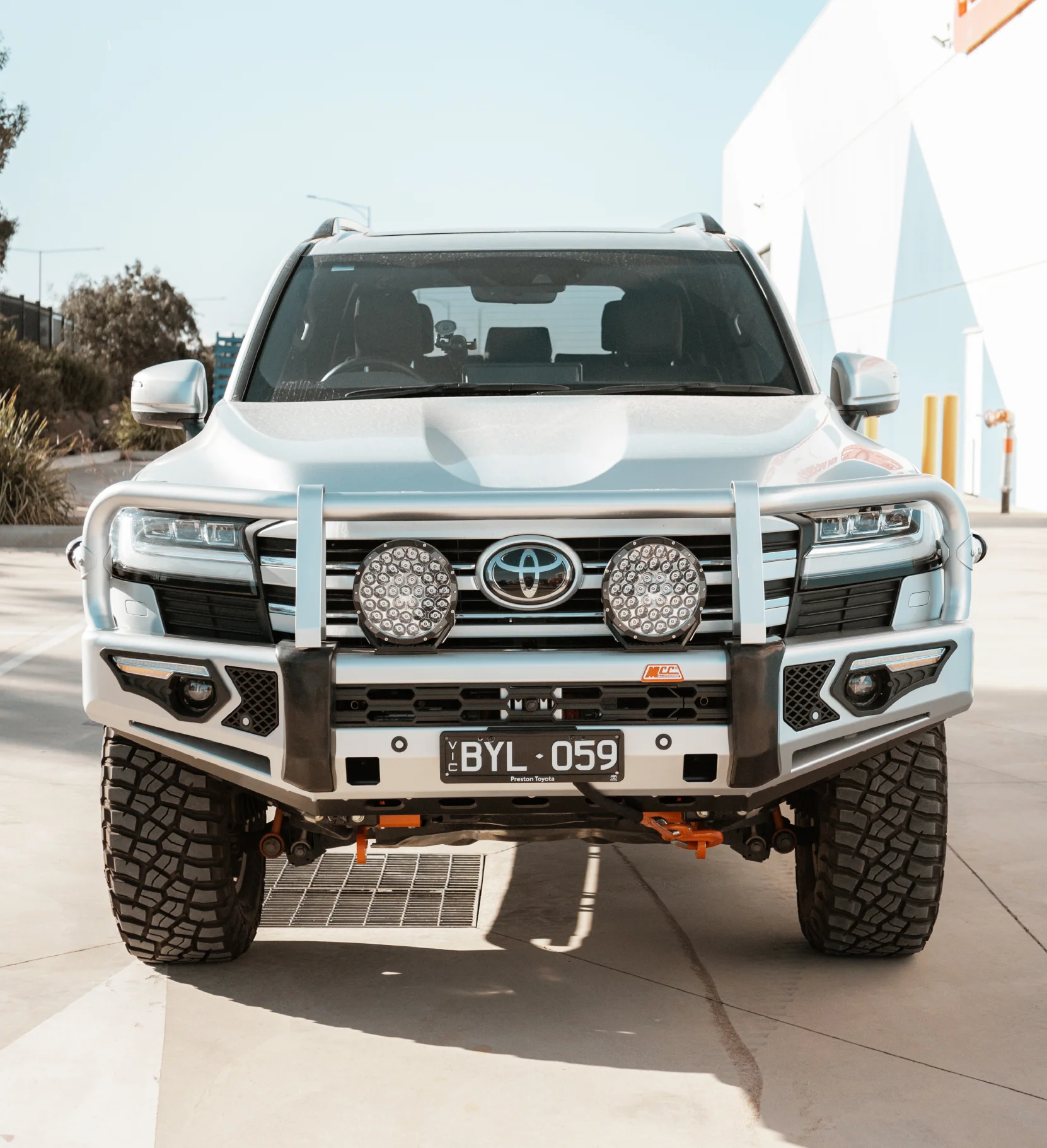 Land Cruiser 300 Series 2022-On - Rated Recovery Points (Pair) Suitable with all MCC Bull Bars - Image 6