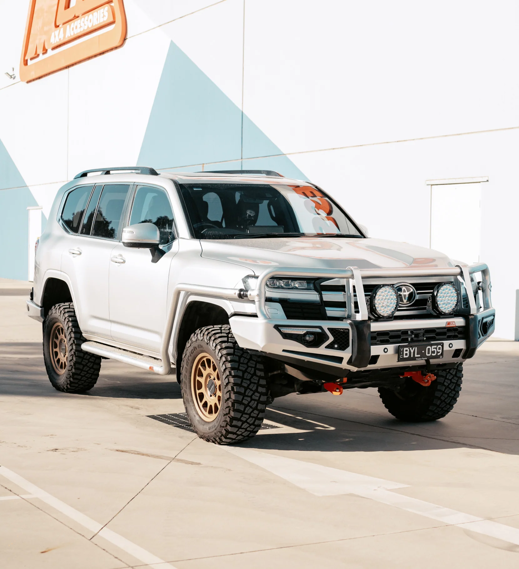 Land Cruiser 300 Series 2022-On - Rated Recovery Points (Pair) Suitable with all MCC Bull Bars - Image 7