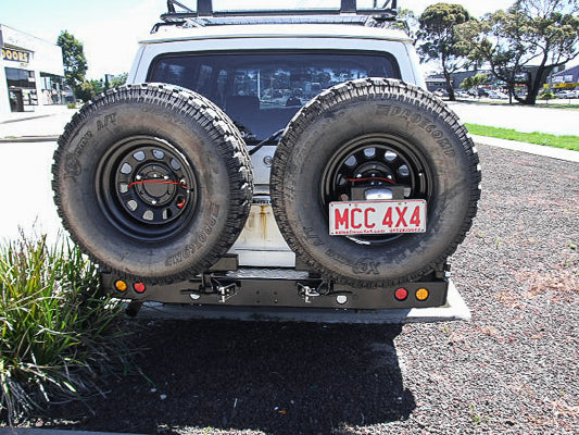 Land Cruiser 60 series 1980-1990 022-02 Rear Wheel Carrier Dual Wheels Carrier Package - SKU MCC-01013-202PK1 - Image 2