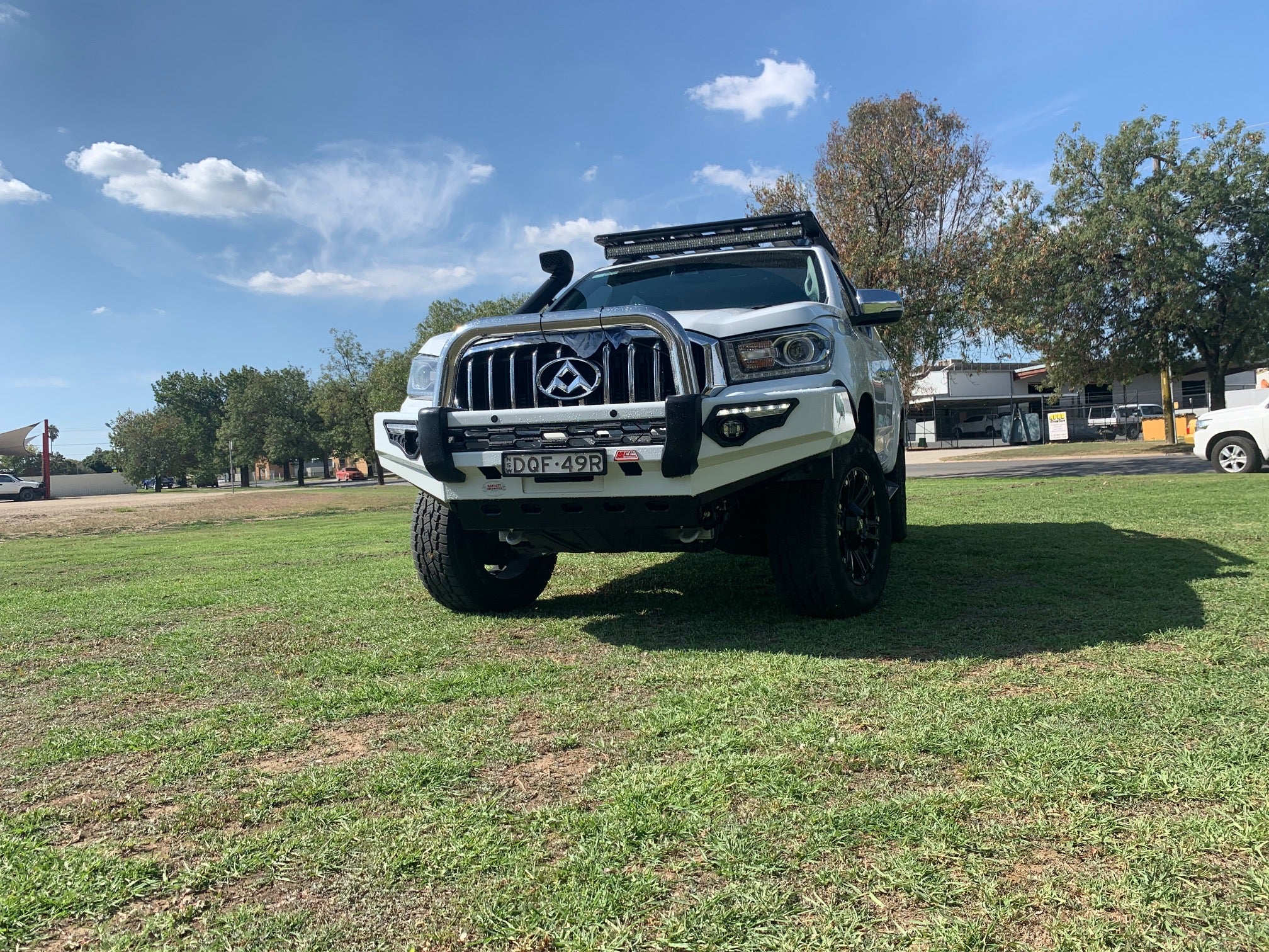 LDV T60 2018-2021 808-01 Phoenix Bull Bar Single Stainless Loop Package - SKU MCC-14001-801SSL - Image 4