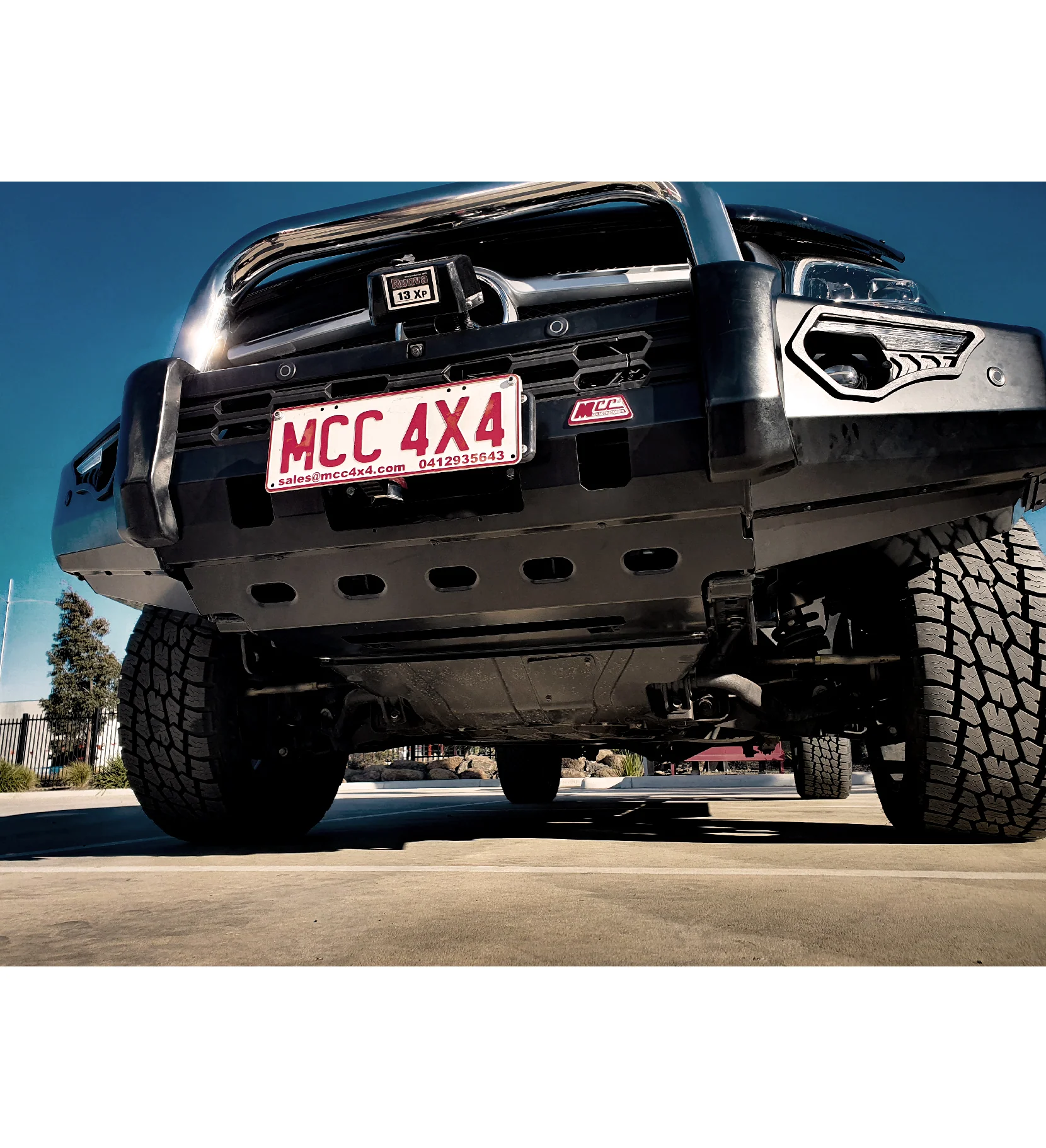 Mercedez Benz X Class 2019-Present 808-01 Phoenix Bull Bar Single Stainless Loop Package - SKU MCC-10001-801SSL - Image 5