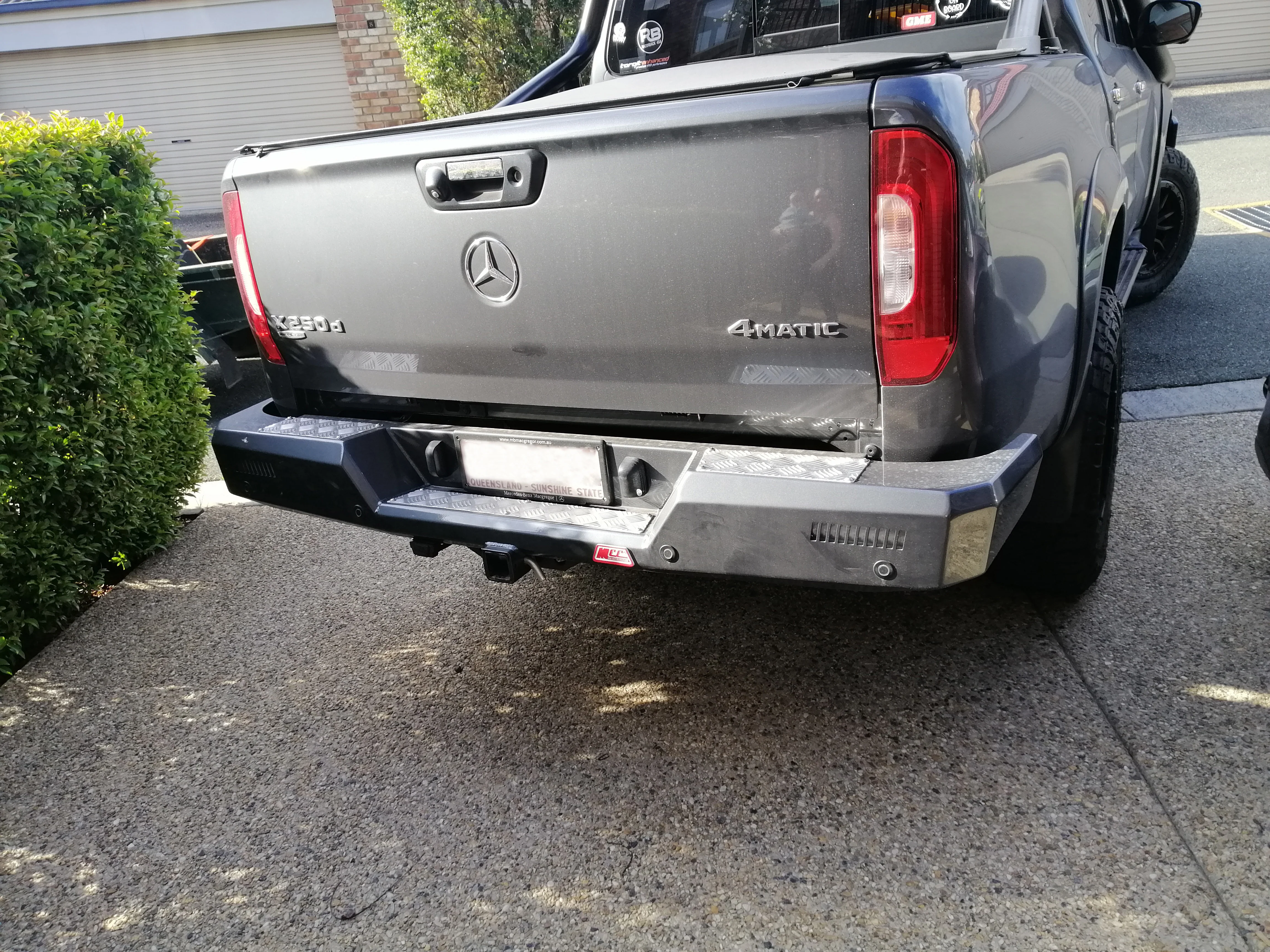 Mercedez Benz X Class 2019-Present 022-01 Rocker Rear Bar Package - SKU MCC-10001-201 - Image 2