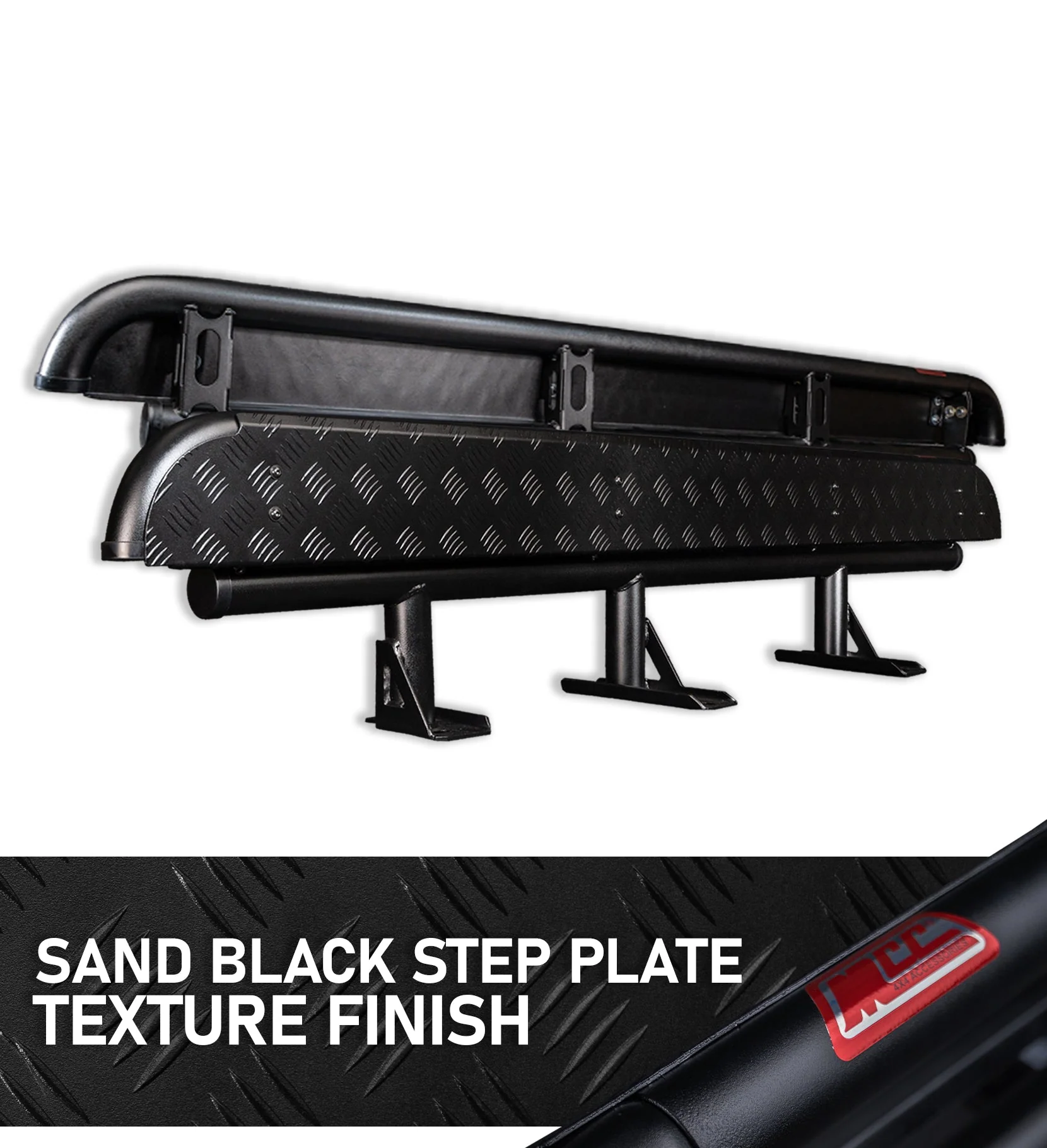 Mux/ Colorado Trail Blazer 2013-2019 309SBK Side Step Package (Sand Black) - SKU MCC-08003-309SBS
