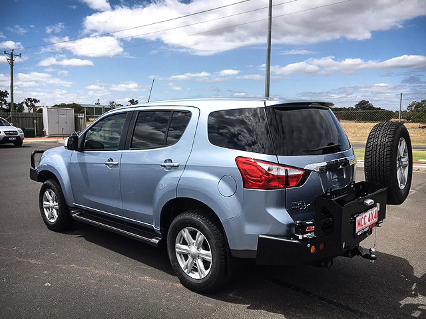 Mux/ Colorado Trail Blazer 2013-2019 022-02 Rear Wheel Carrier Double Jerry Can Holder Package - SKU MCC-08003-202PK3 - Image 5